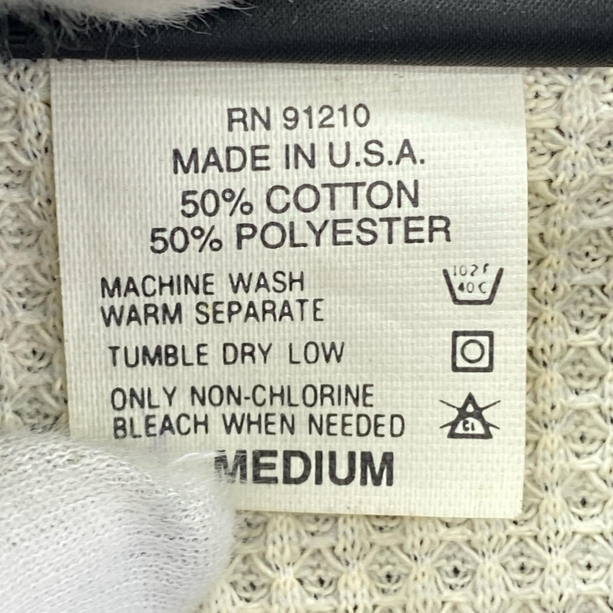 ジャケット 裏地サーマル  USA製 sizeM ネイビー M ネイビー