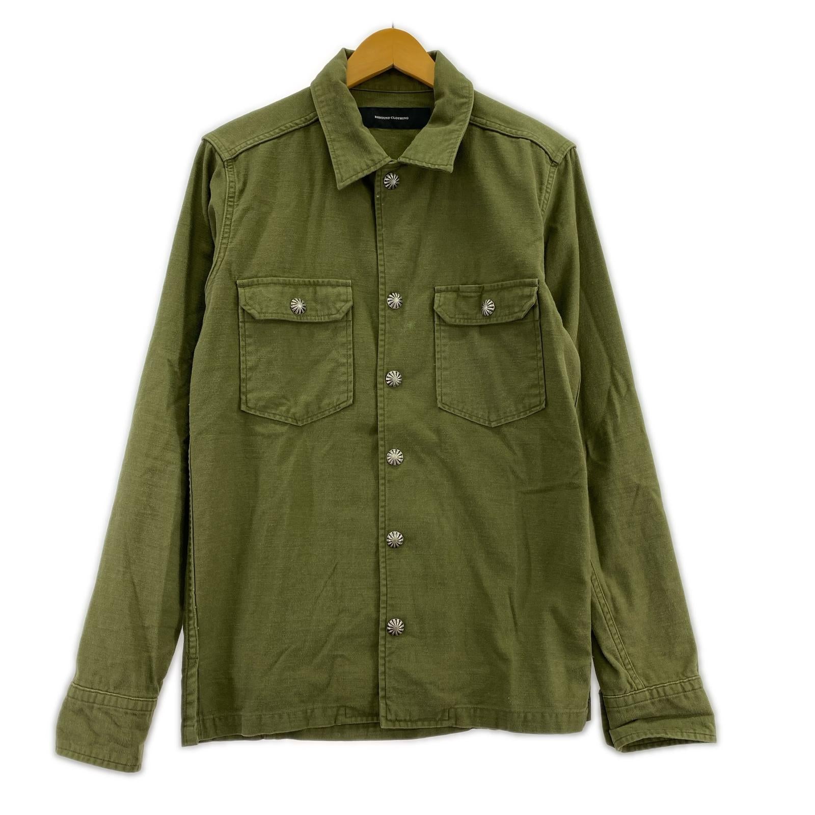 長袖シャツ RESOUND CLOTHING L/S シャツ size2 GRN