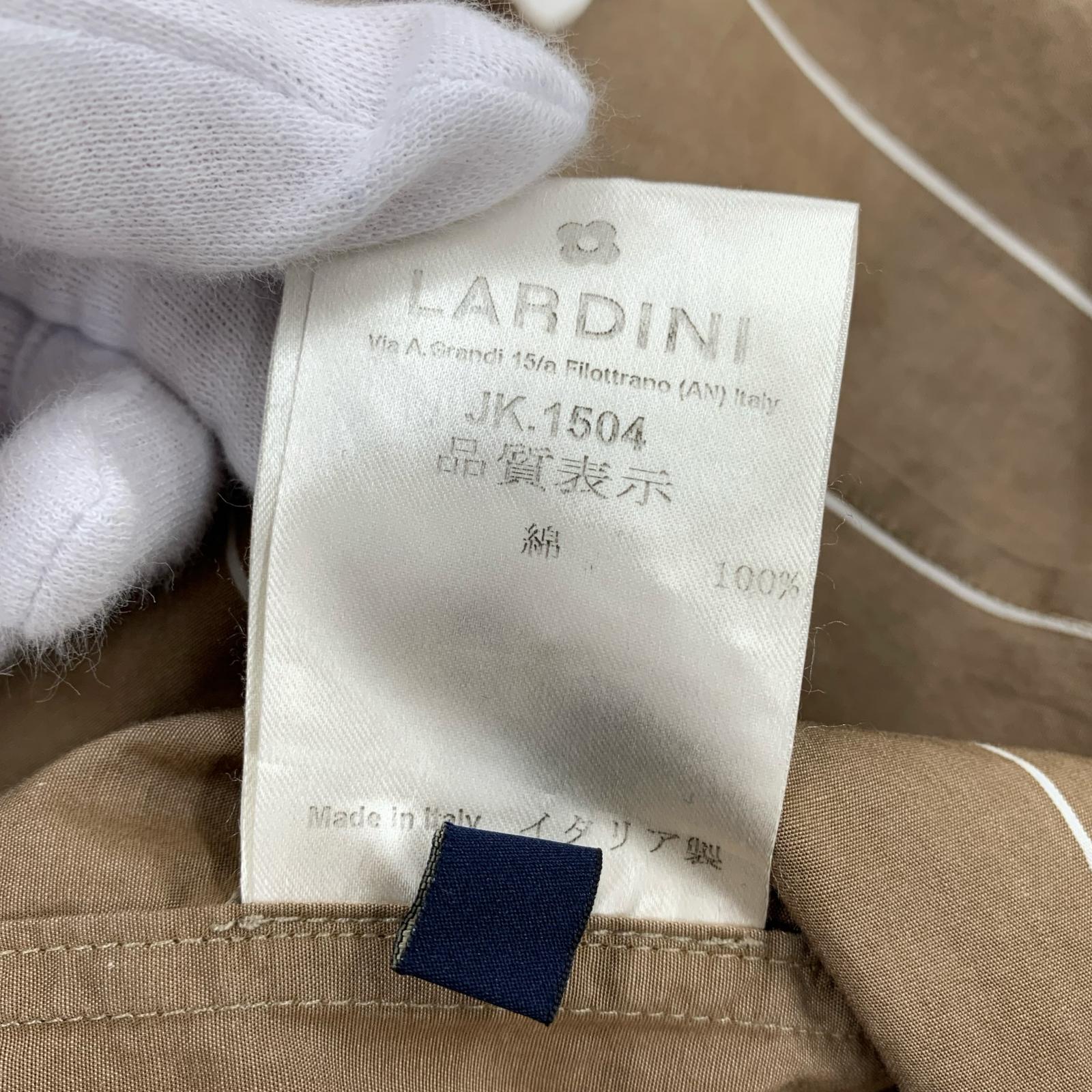 テーラードジャケット ストライプ 茶 ブラウン