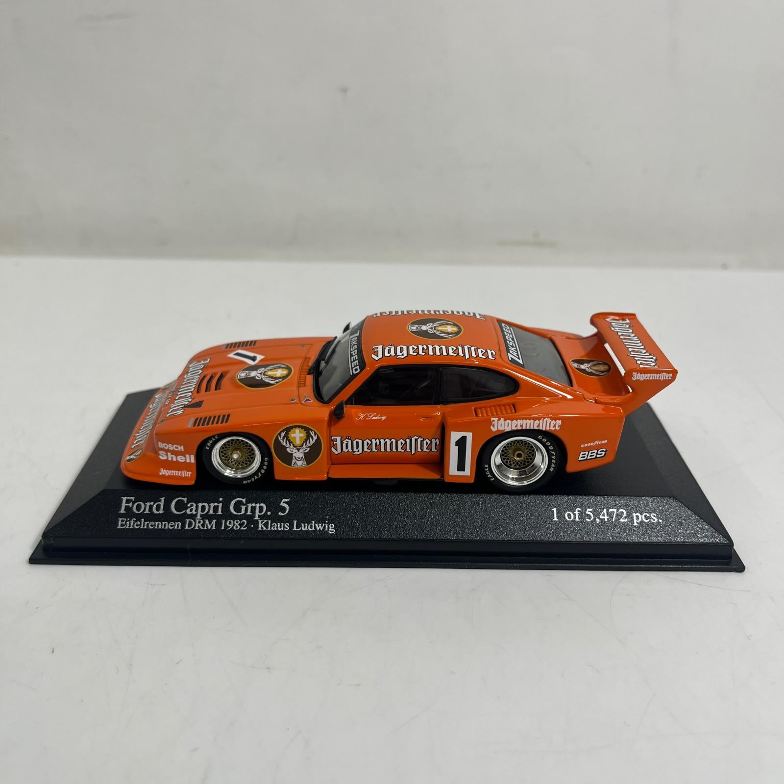 フォード カプリ ターボ Gr.5 アイフェルレンネン DRM 1982 フォード カプリ ターボ Gr.5 アイフェルレンネン DRM 1982 MINICHAMPS スケールカー