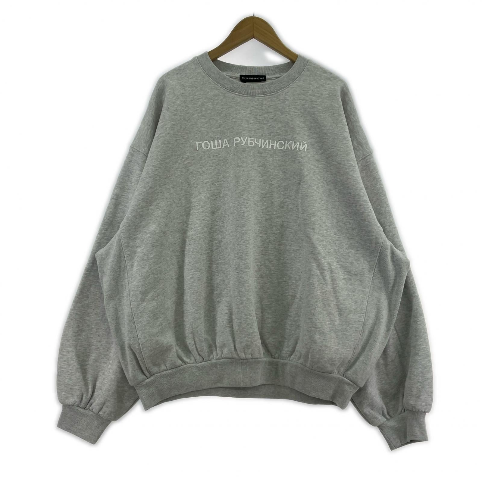 スウェット ロゴスウェット グレー (XL) グレー