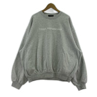 スウェット ロゴスウェット グレー (XL) グレー