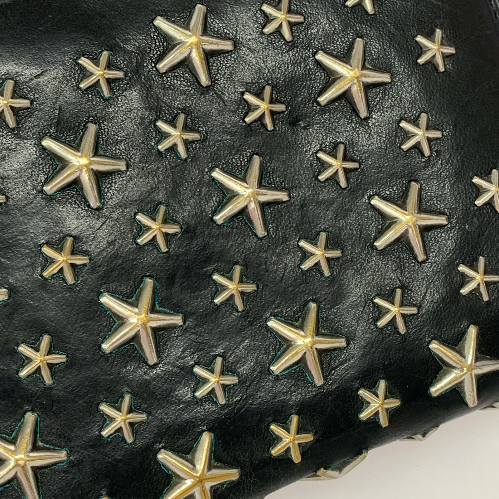 長財布 Studs Leather Long Wallet BLK ブラック