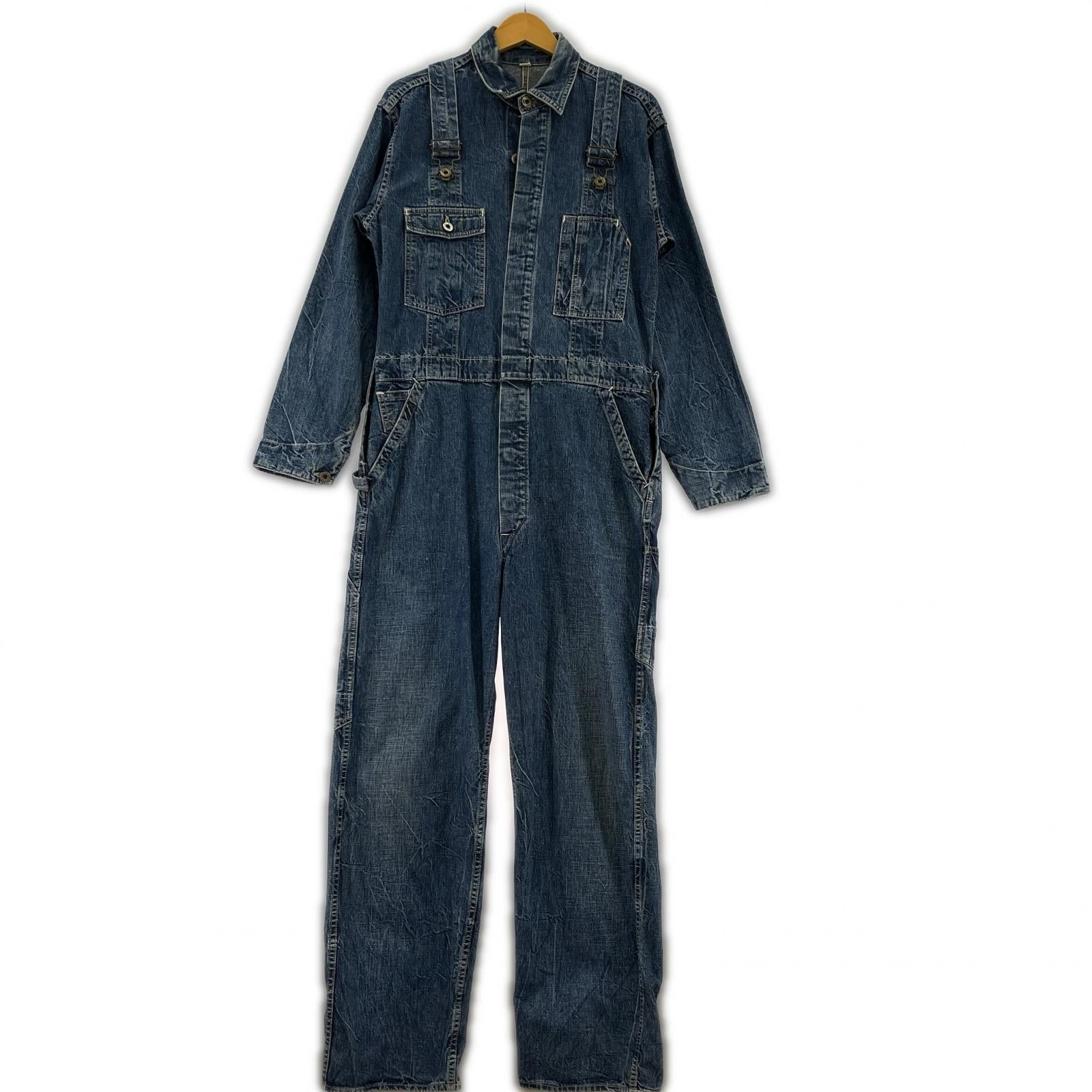 オーバーオール WAREHOUSE オールインワン (38) 38 ブルー