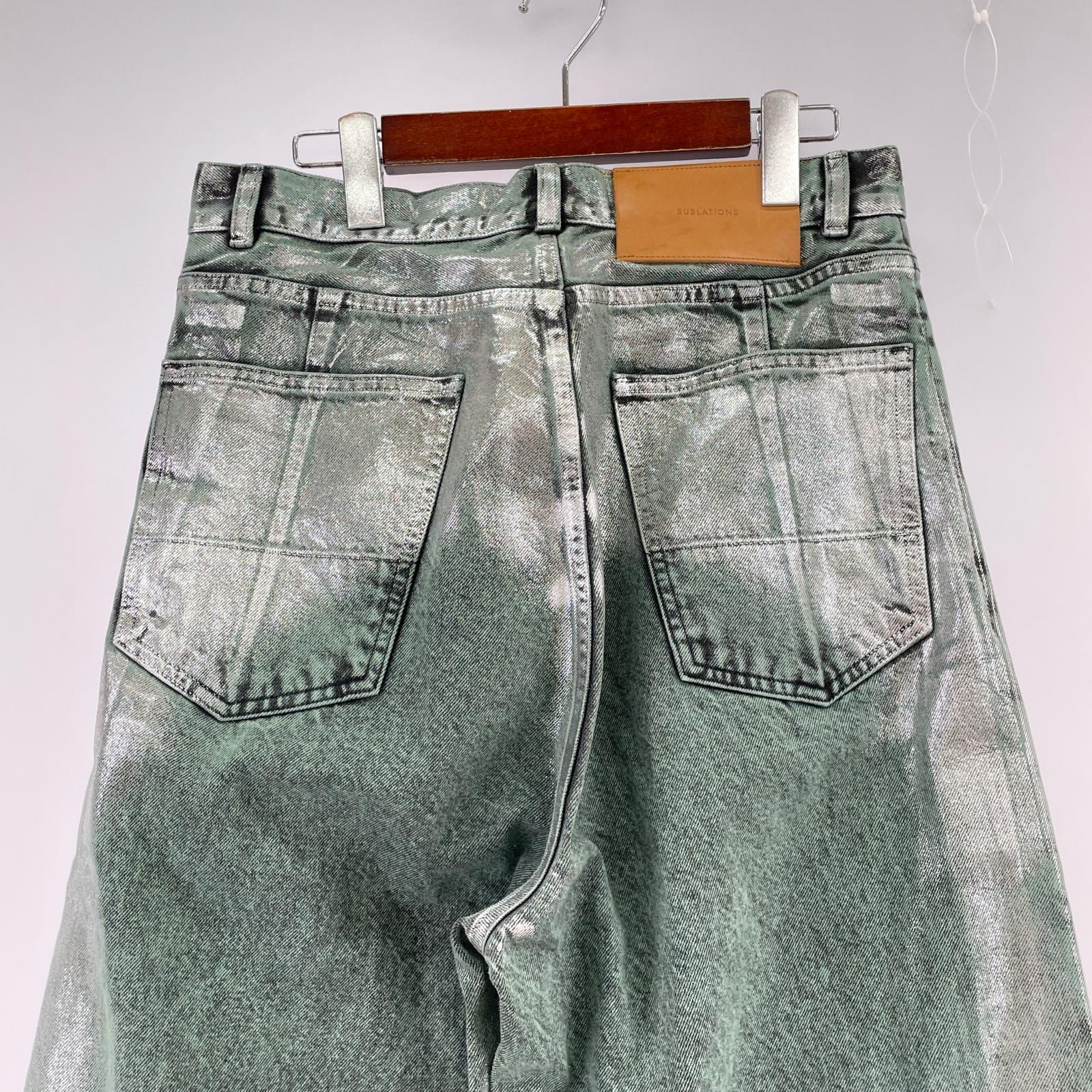 デニムパンツ SUBLATIONS WIDE SEAM DENIM BAGGY PANT 0