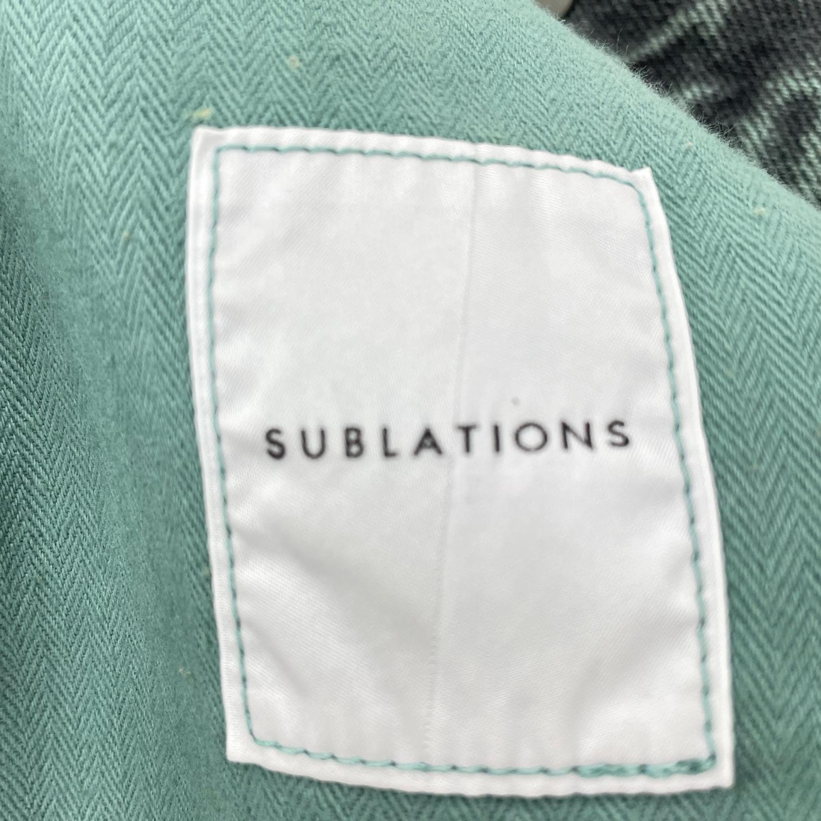 デニムパンツ SUBLATIONS WIDE SEAM DENIM BAGGY PANT 0