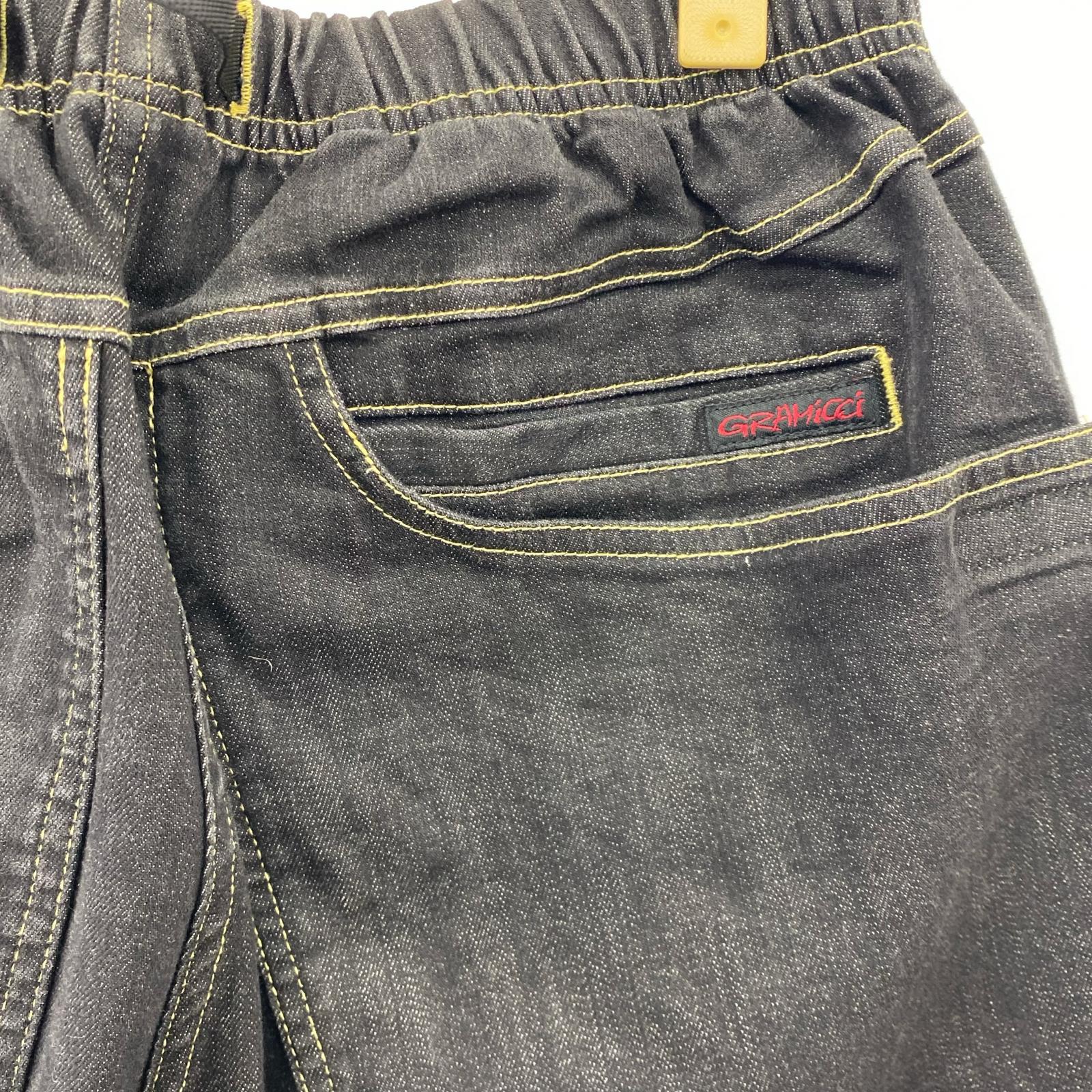 パンツ Gramicci DENIM GARDEN PANTS GUP-21F1945 黒 (M) M ブラック