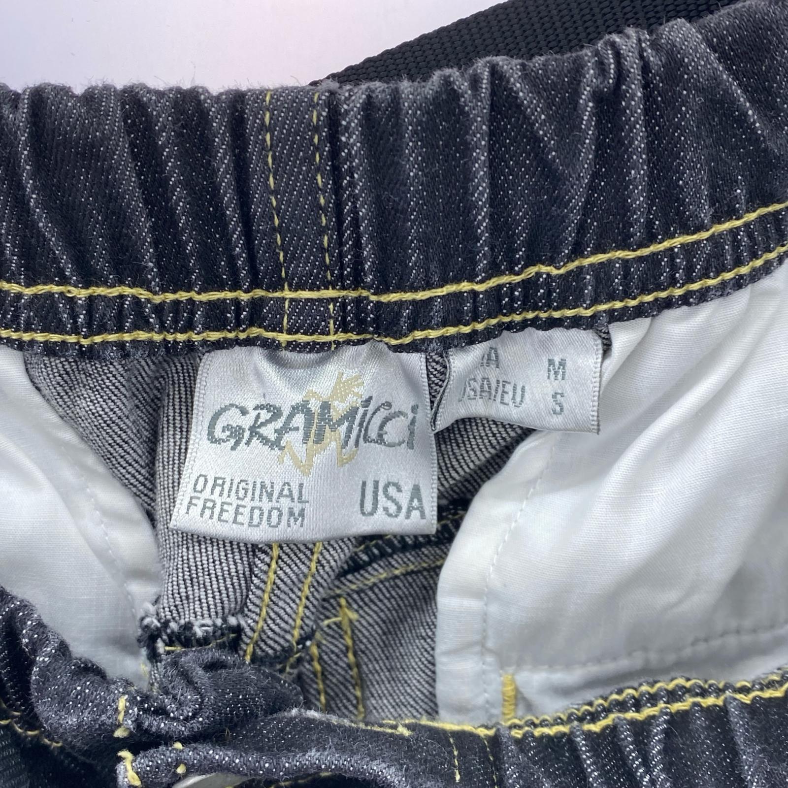 パンツ Gramicci DENIM GARDEN PANTS GUP-21F1945 黒 (M) M ブラック