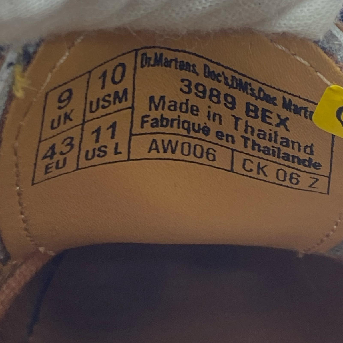 シューズ 3989 BEX Kinetics BROGUE 27.5cm (US9 1/2 UK9 EU45)