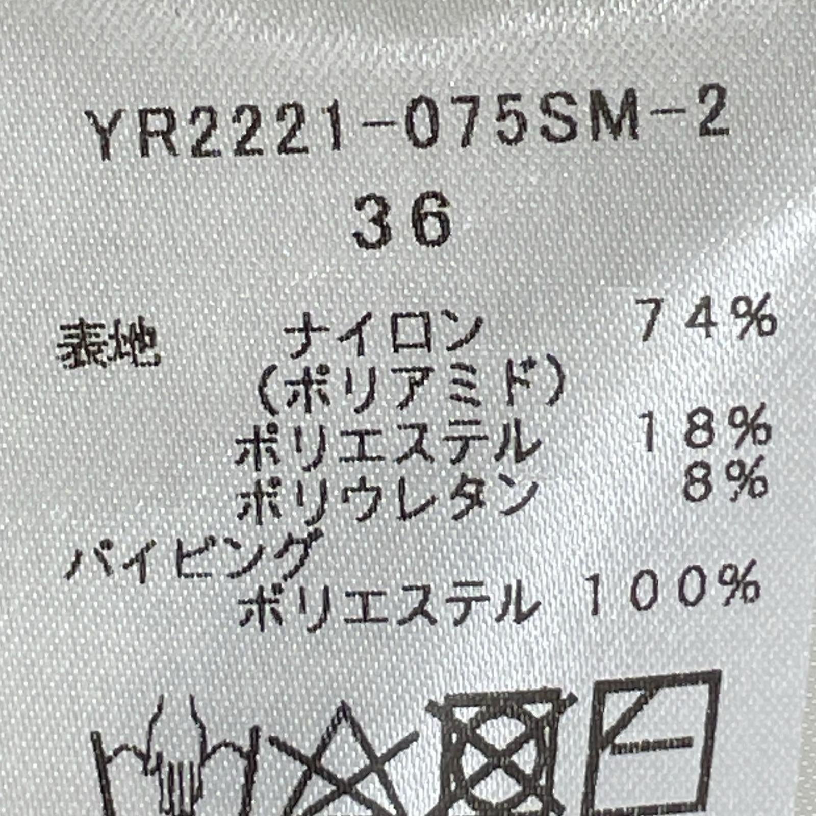 チュニック yori 半袖ブラウス ホワイト ホワイト