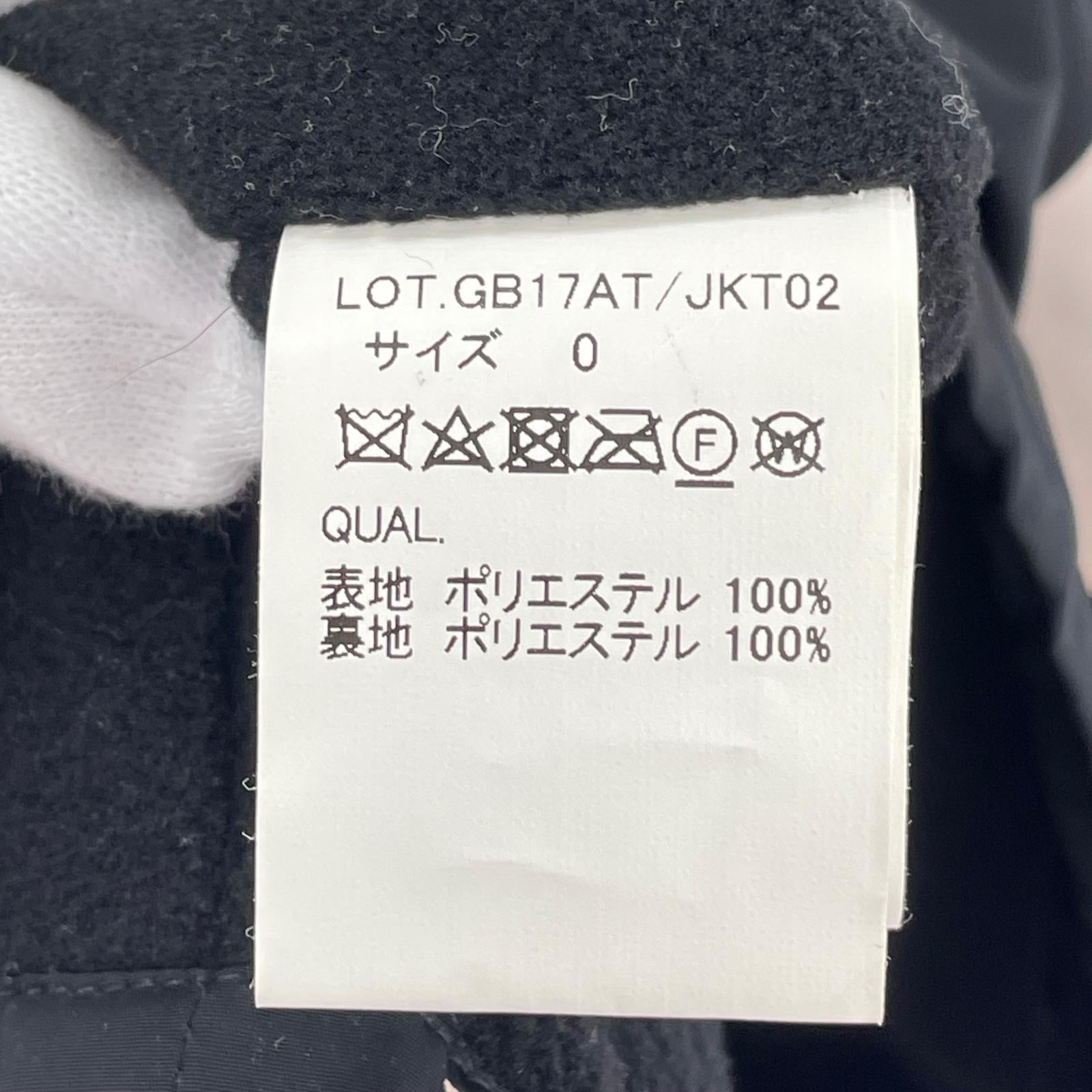 ジャケット glamb Cross coach Jacket (0) 黒 ブラック