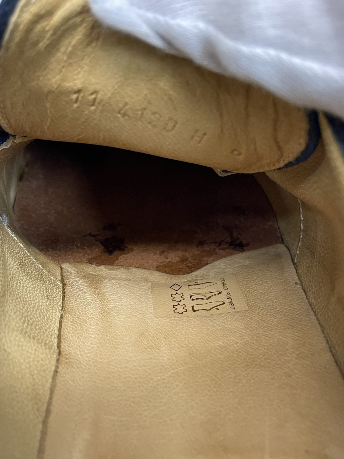 シューズ Paraboot WILLIAM MARCHE II ダブルモンクストラップシューズ 6 ネイビー