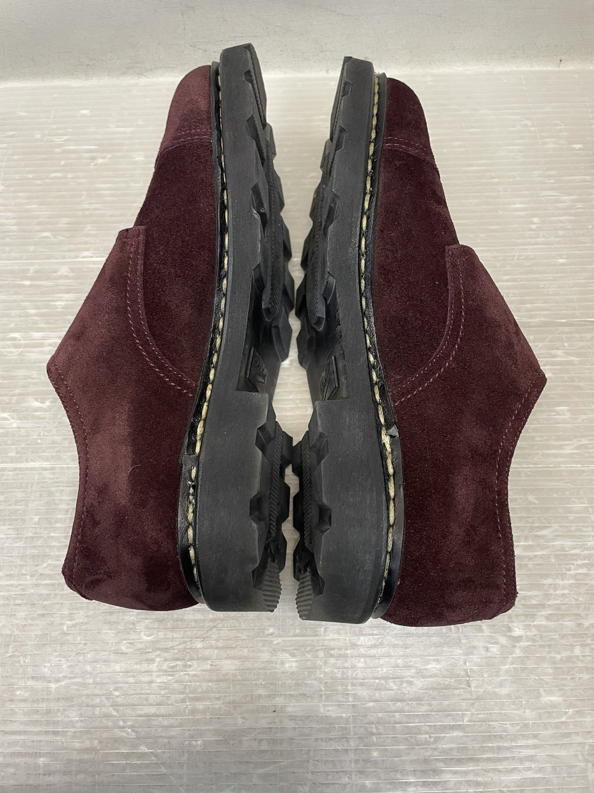シューズ Paraboot WILLIAM MARCHE スウェード ダブルモンクストラップシューズ 6 ボルドー
