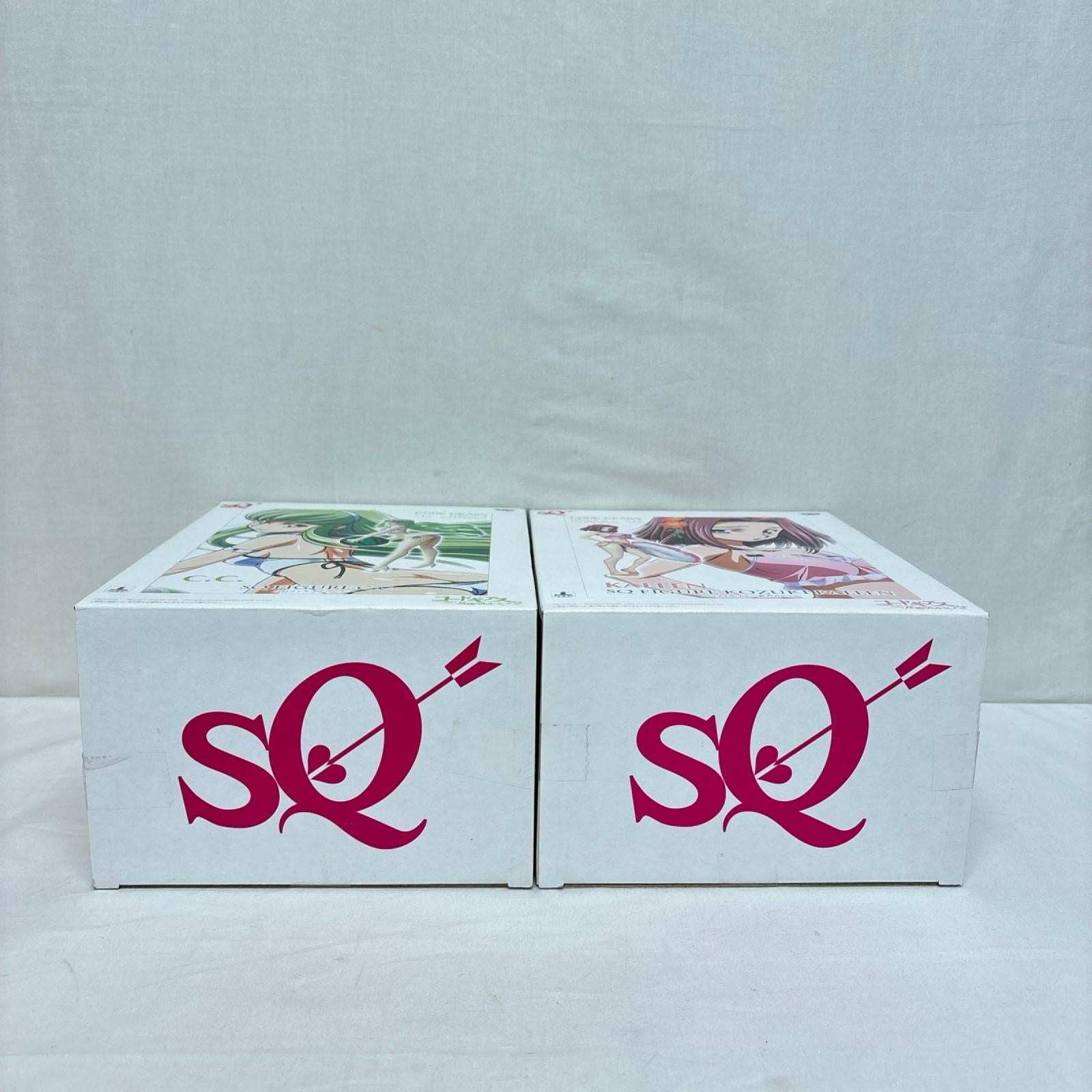 SQ コードギアス C.C＆ 紅月カレン コードギアス反逆のルルーシュ バンプレスト フィギュア/グッズ