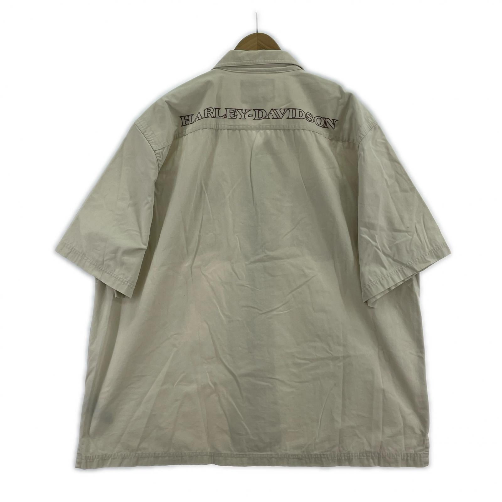 半袖シャツ S/S ワークシャツ ベージュ