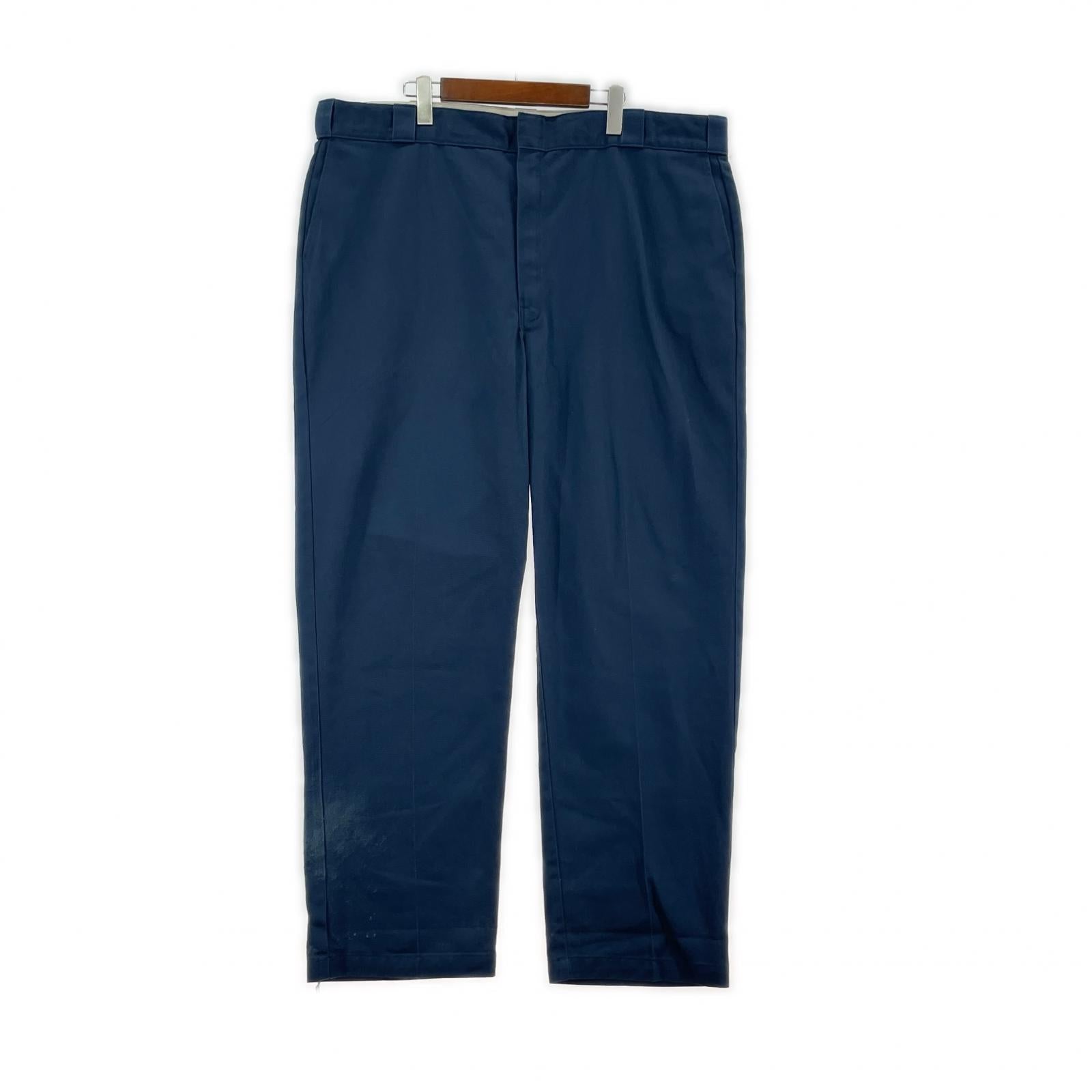 パンツ 90s ワークパンツ USA製 W36以上 NVY ネイビー
