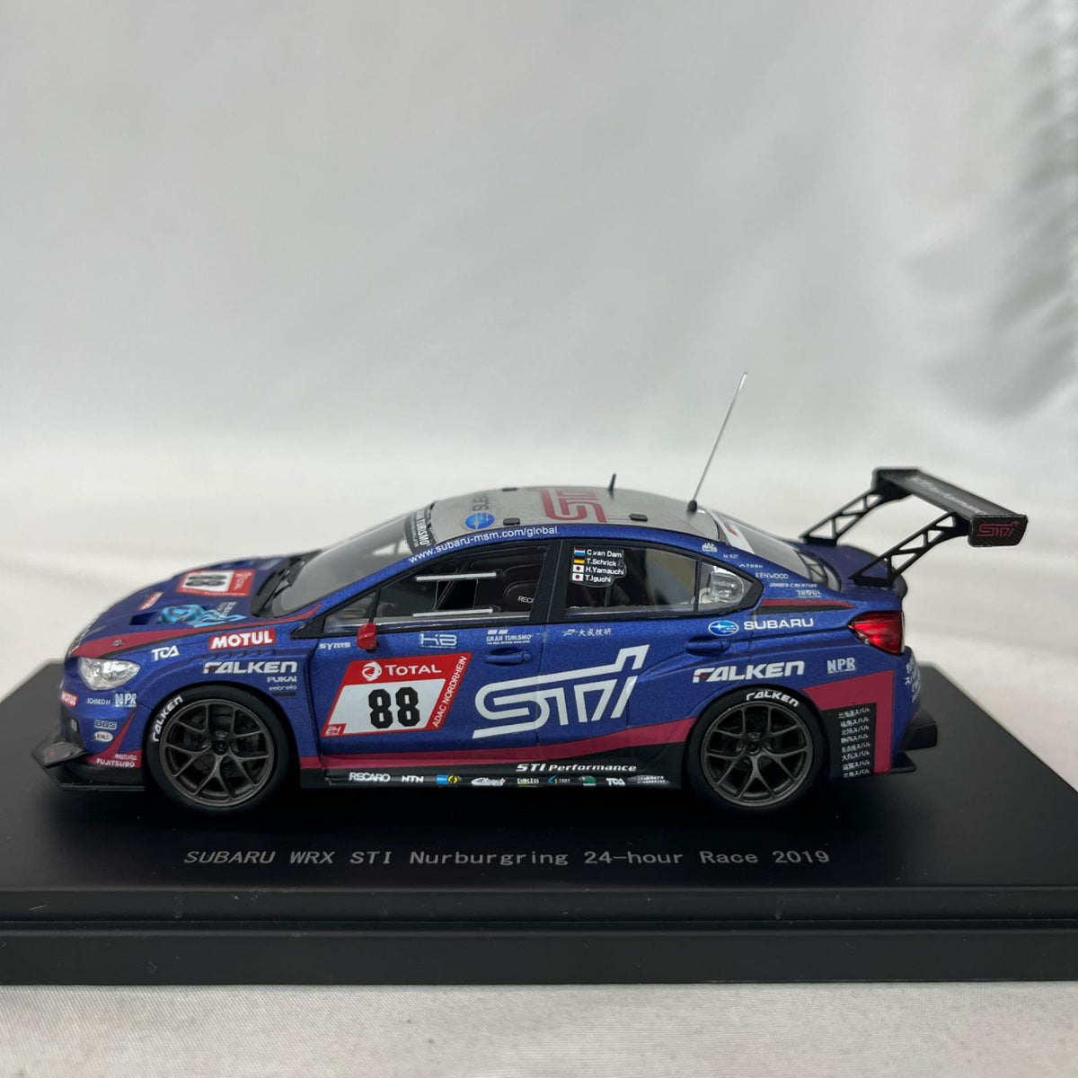 EBBRO SUBARU WRX STI Nurburgring EBBRO/エブロ スケールカー