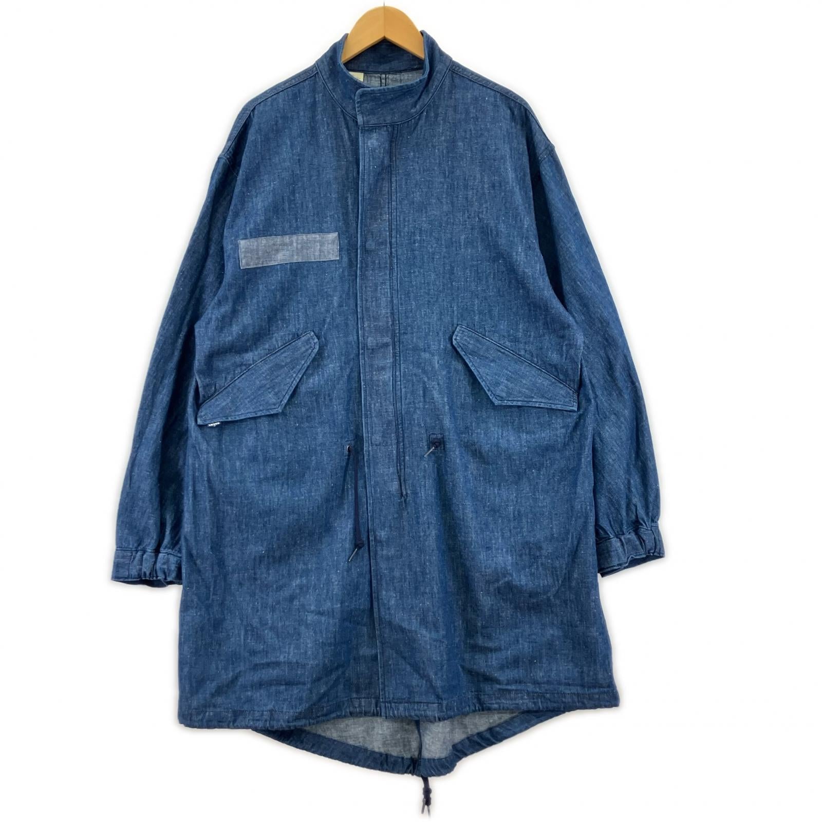 ブルゾン BLUE TAB フィッシュテールパーカ (S) S ブルー