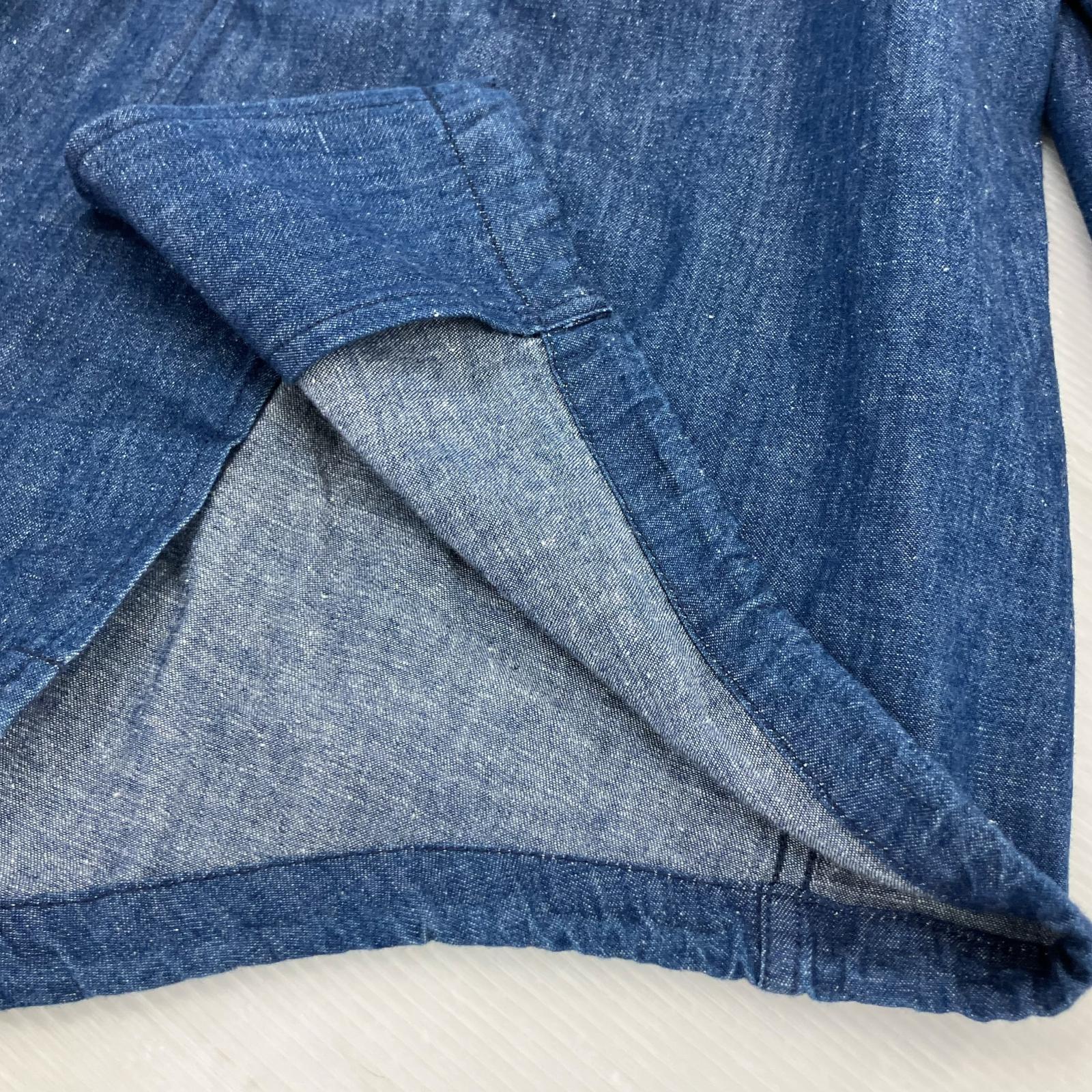 ブルゾン BLUE TAB フィッシュテールパーカ (S) S ブルー
