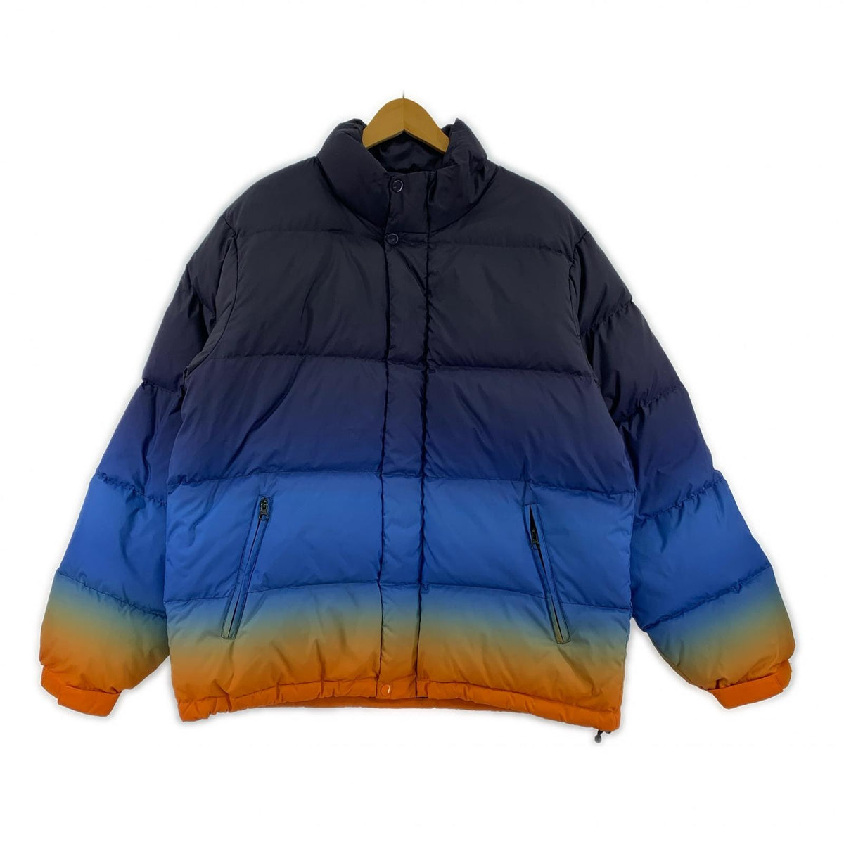 ダウンジャケット 18SS Gradient Puffy Jacket (M) M ネイビー