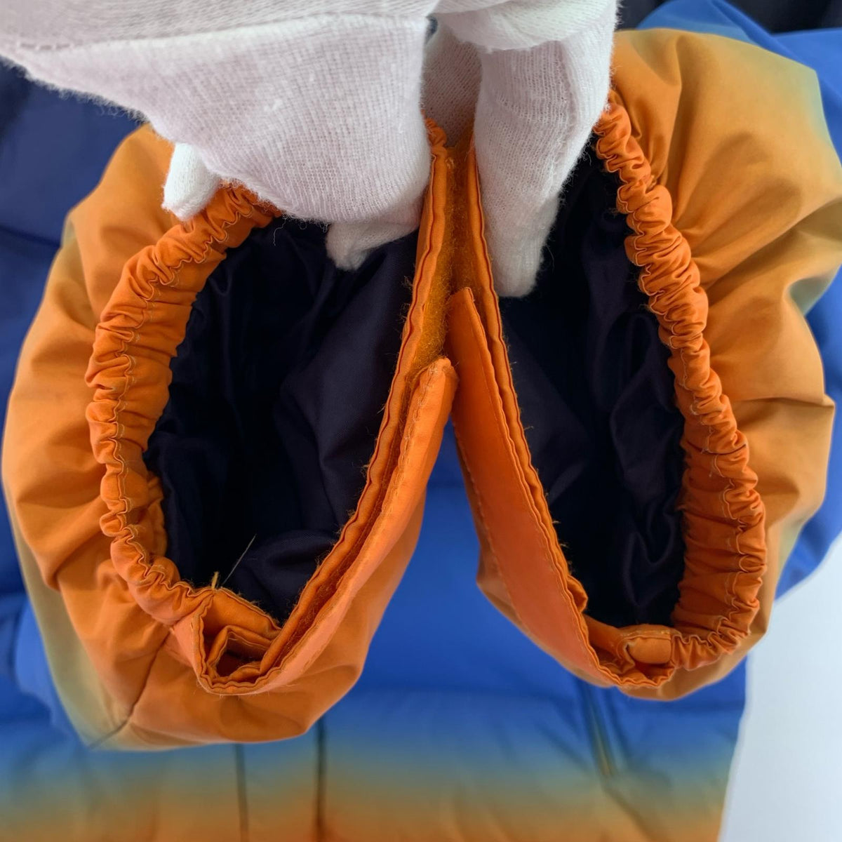 ダウンジャケット 18SS Gradient Puffy Jacket (M) M ネイビー