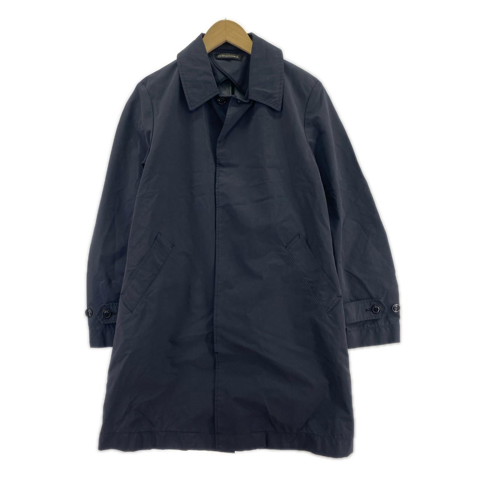 ジャケット THE WYLER CLOTHING ｽﾃﾝｶﾗｰｺｰﾄ 紺 (38) 38 ネイビー