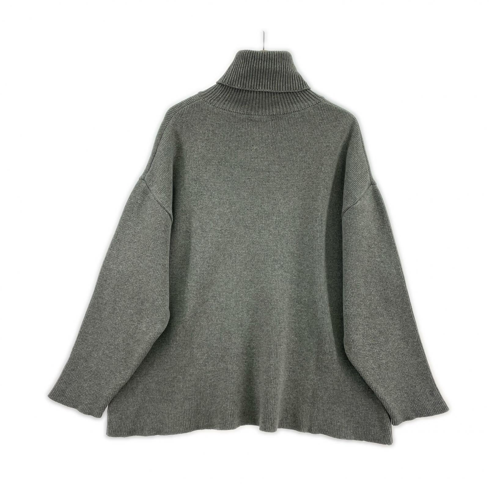 ニット stripes for creative/gry/L L グレー