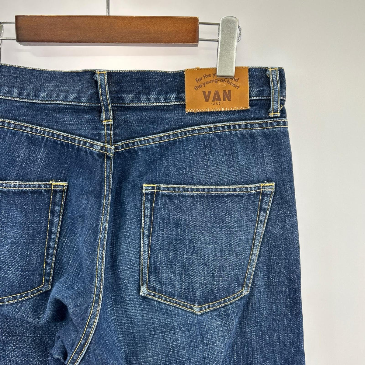 デニムパンツ ﾊﾟｯﾁﾃﾞﾆﾑ L L
