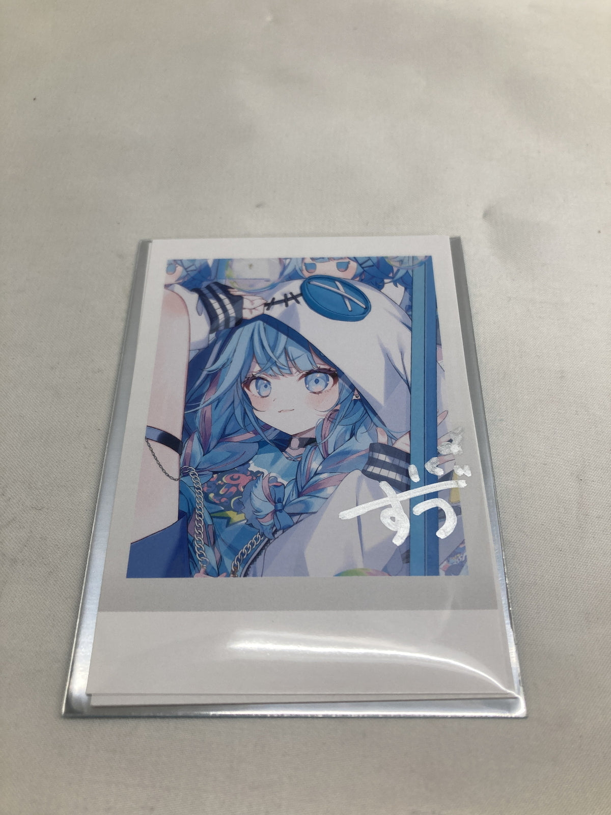 水宮枢 誕生日記念2025 直筆サイン入りチェキ風ブロマイドカード フィギュア/グッズ