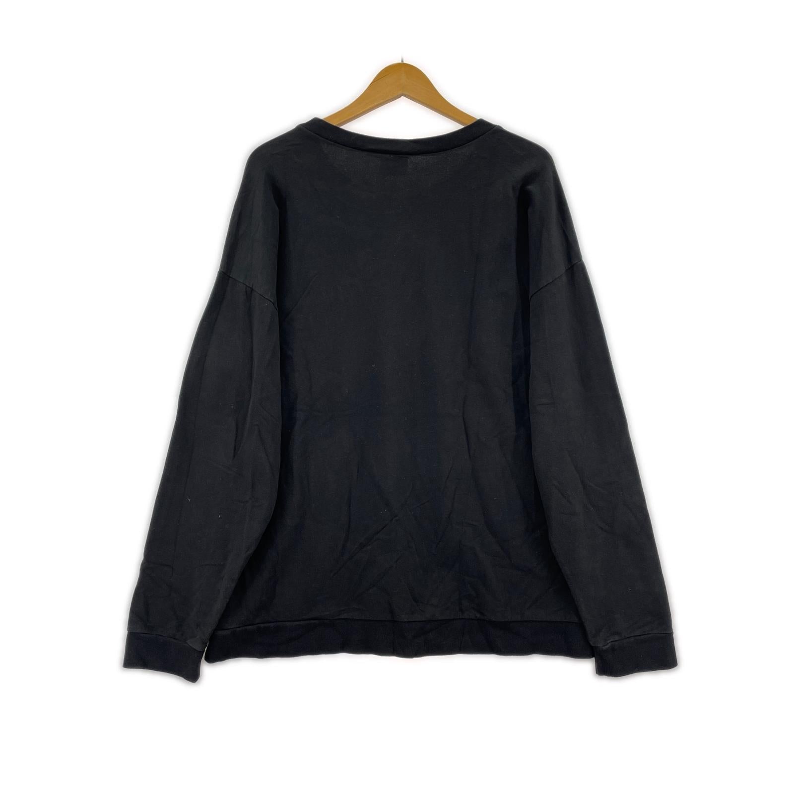長袖Ｔシャツ STUSSY Spandex Crewneck Sweatshirt L 黒 L ブラック