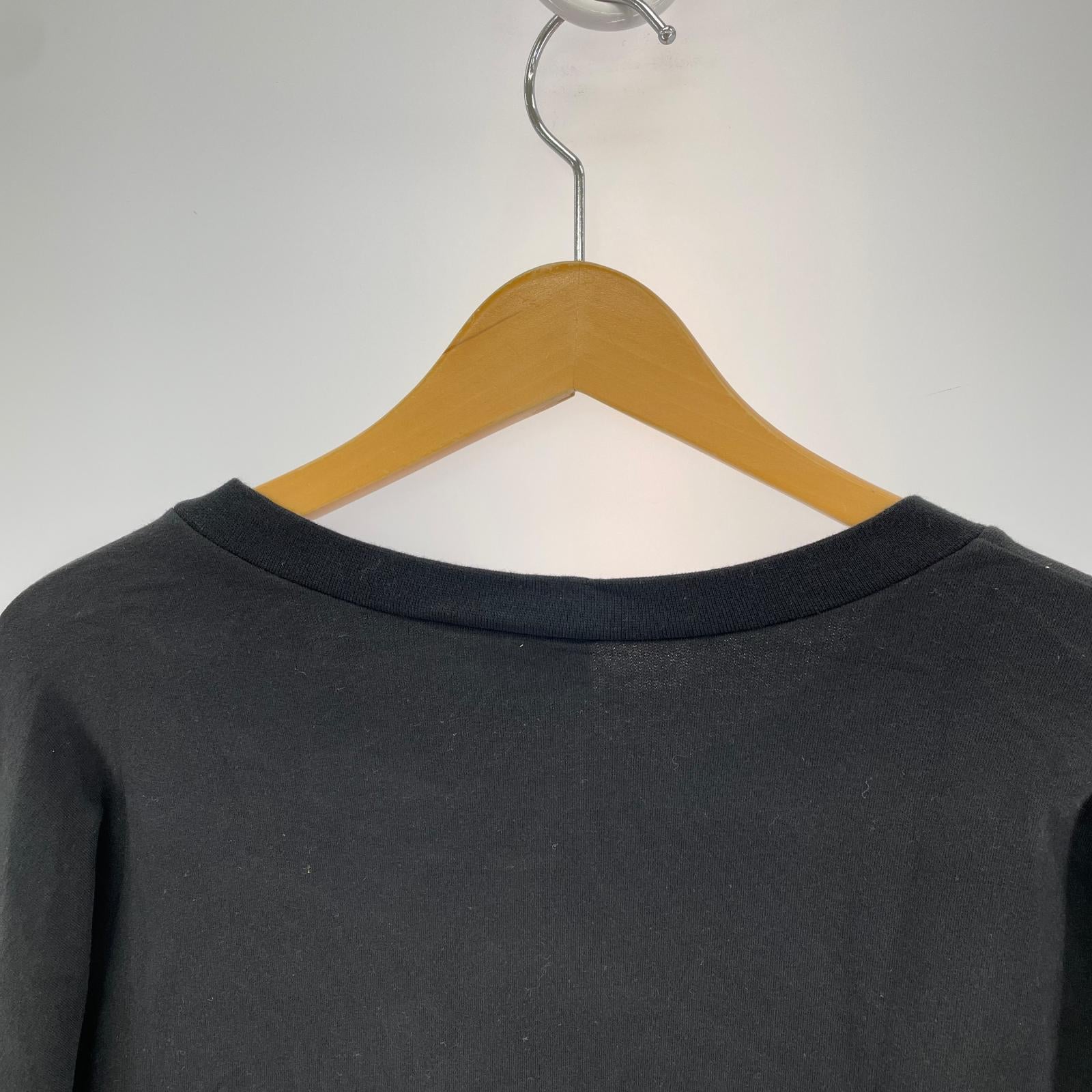 長袖Ｔシャツ STUSSY Spandex Crewneck Sweatshirt L 黒 L ブラック