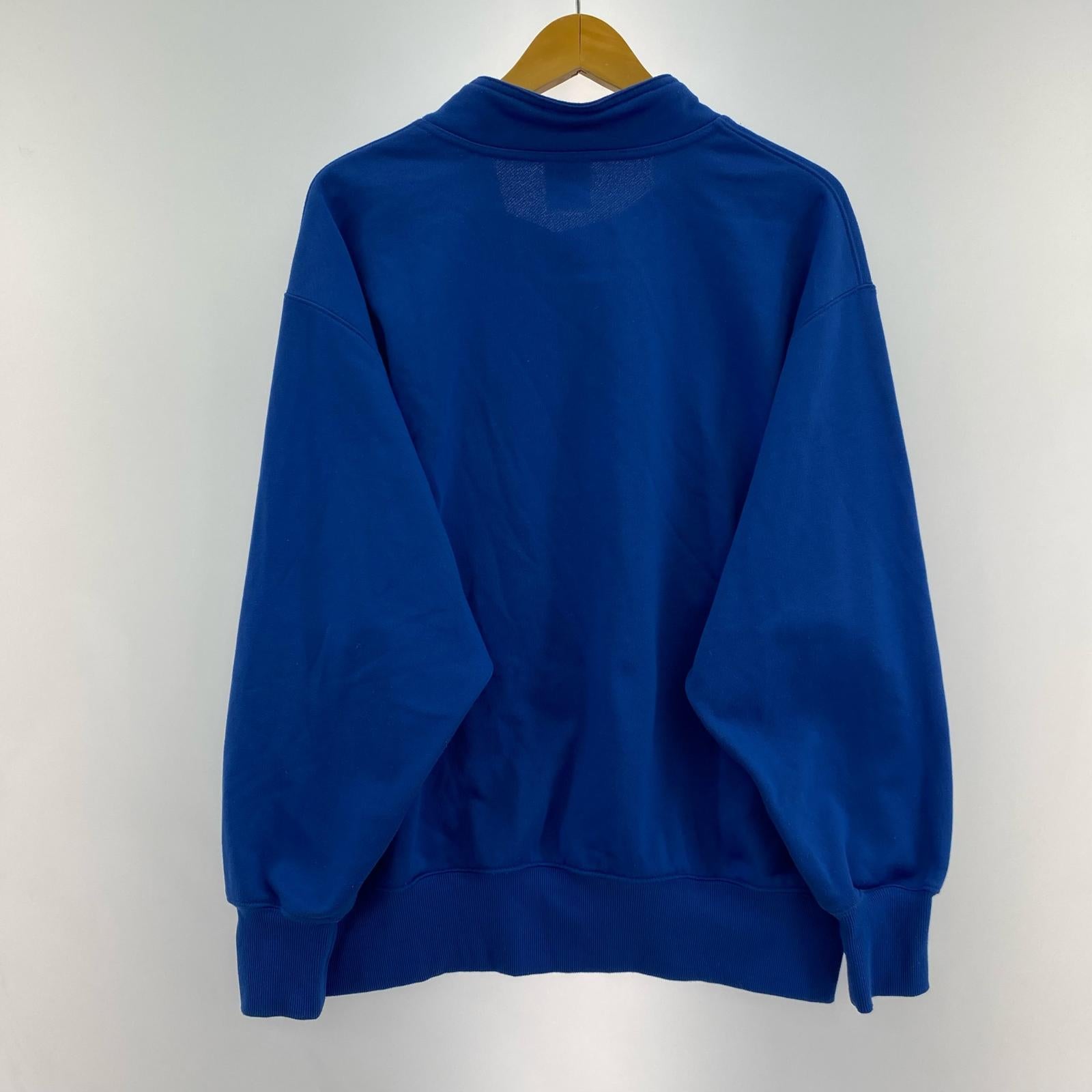 スウェット TECH SWEAT JOG CREW テックスウェット F 青 フリー ブルー