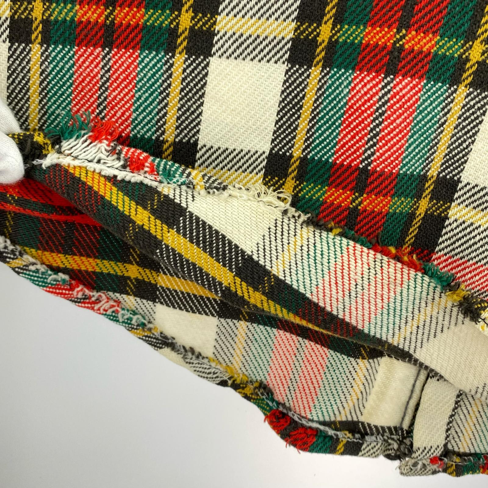 長袖シャツ 70s~ BIG MAC チェックネルシャツ XL-TALL レッド