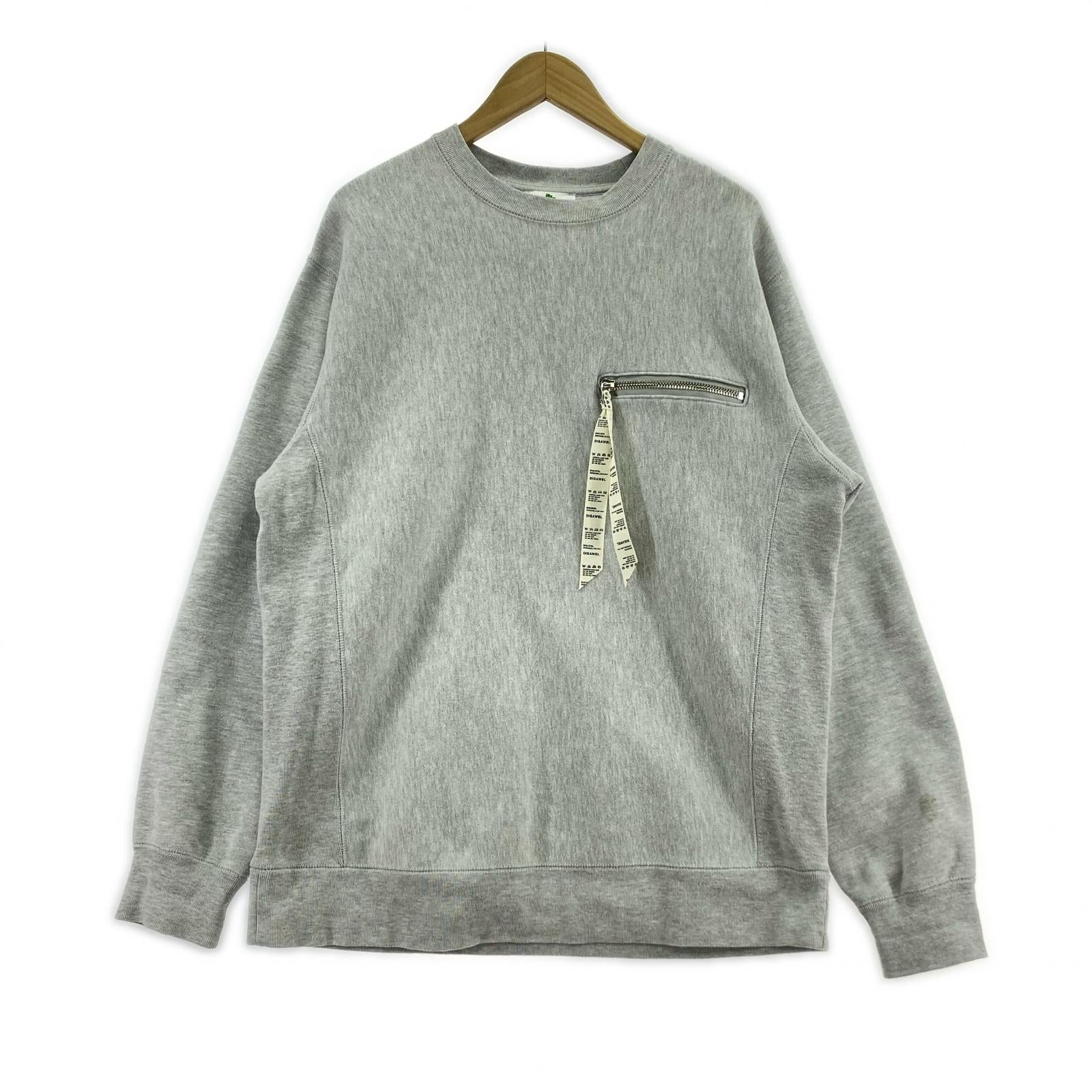 スウェット INDEPENDENT SWEATSHIRT 灰 (L) L