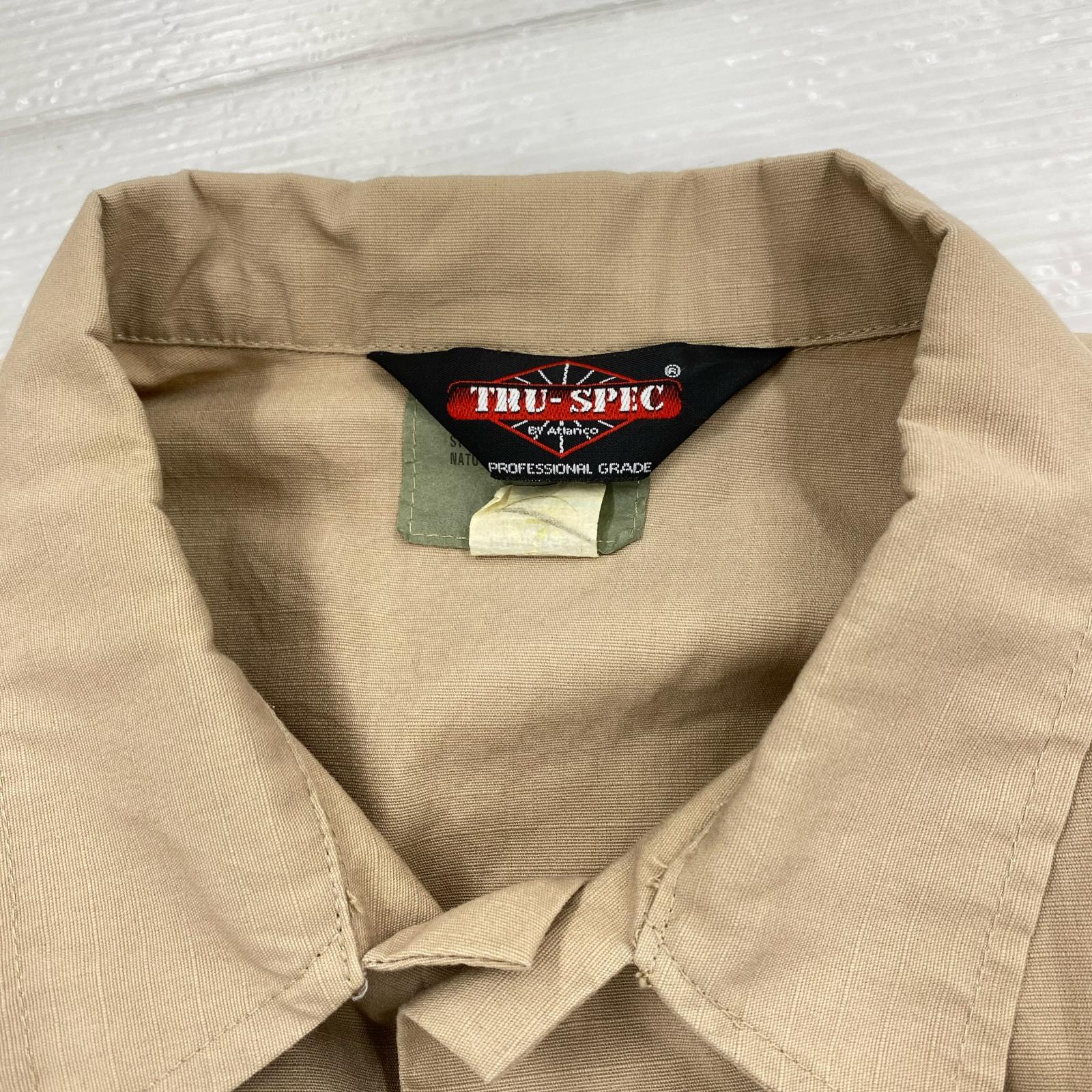 長袖シャツ TRU-SPEC ミリタリージャケット ベージュ（L-L） L ベージュ