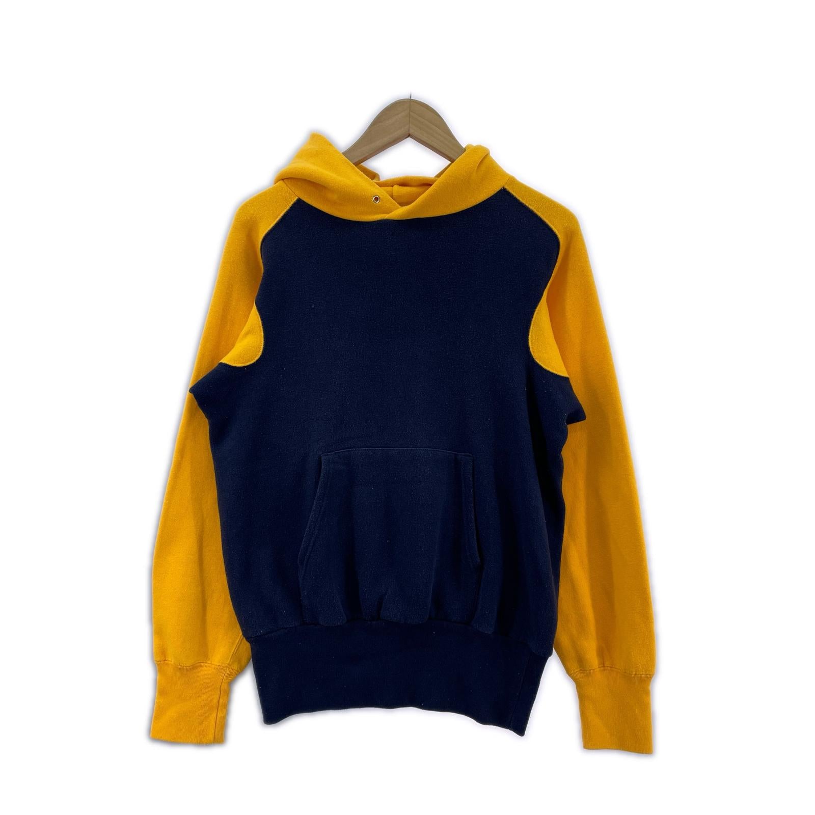 パーカー HEALTHKNIT 2トーン NVY YEL (M) M