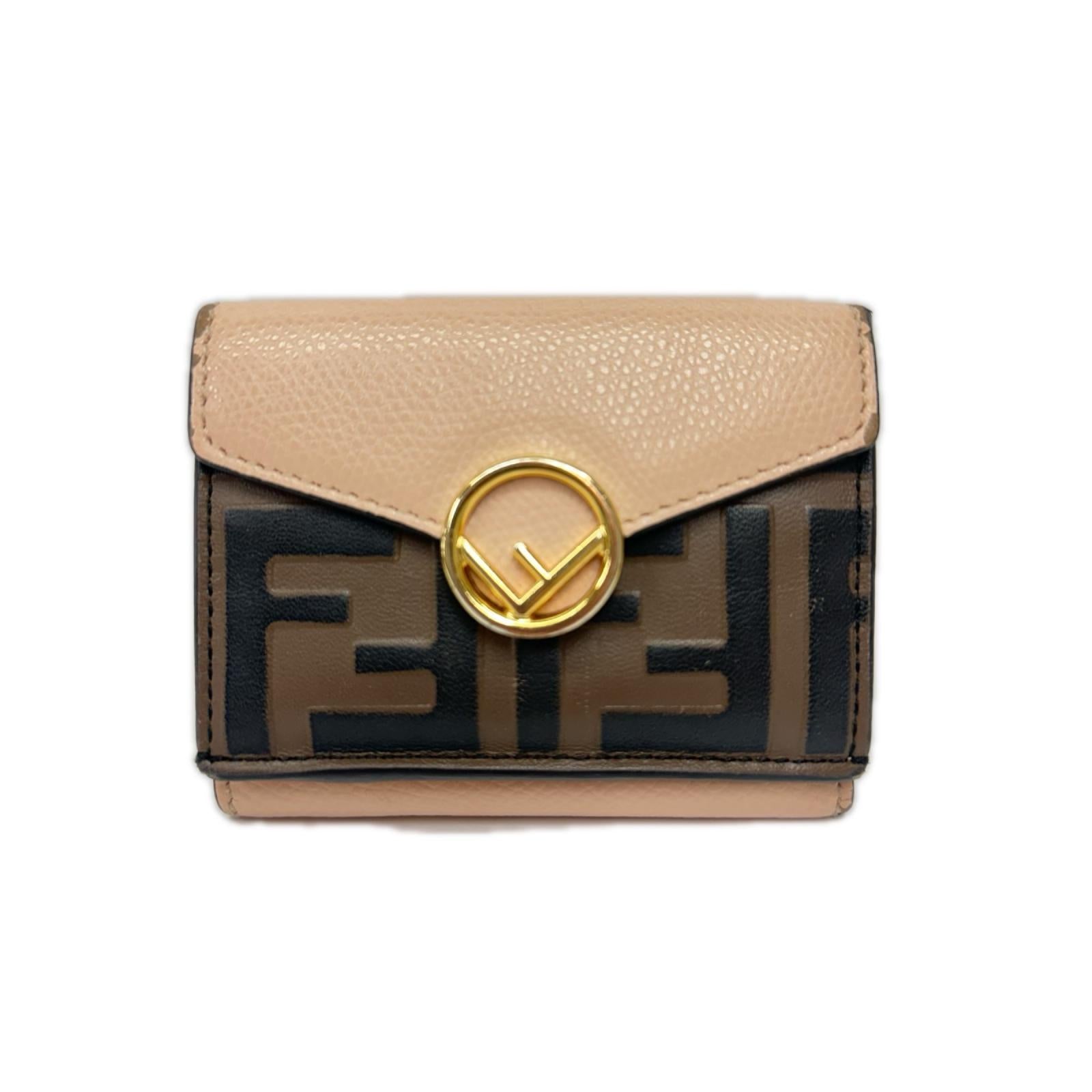 FENDI ズッカ　三つ折り財布
