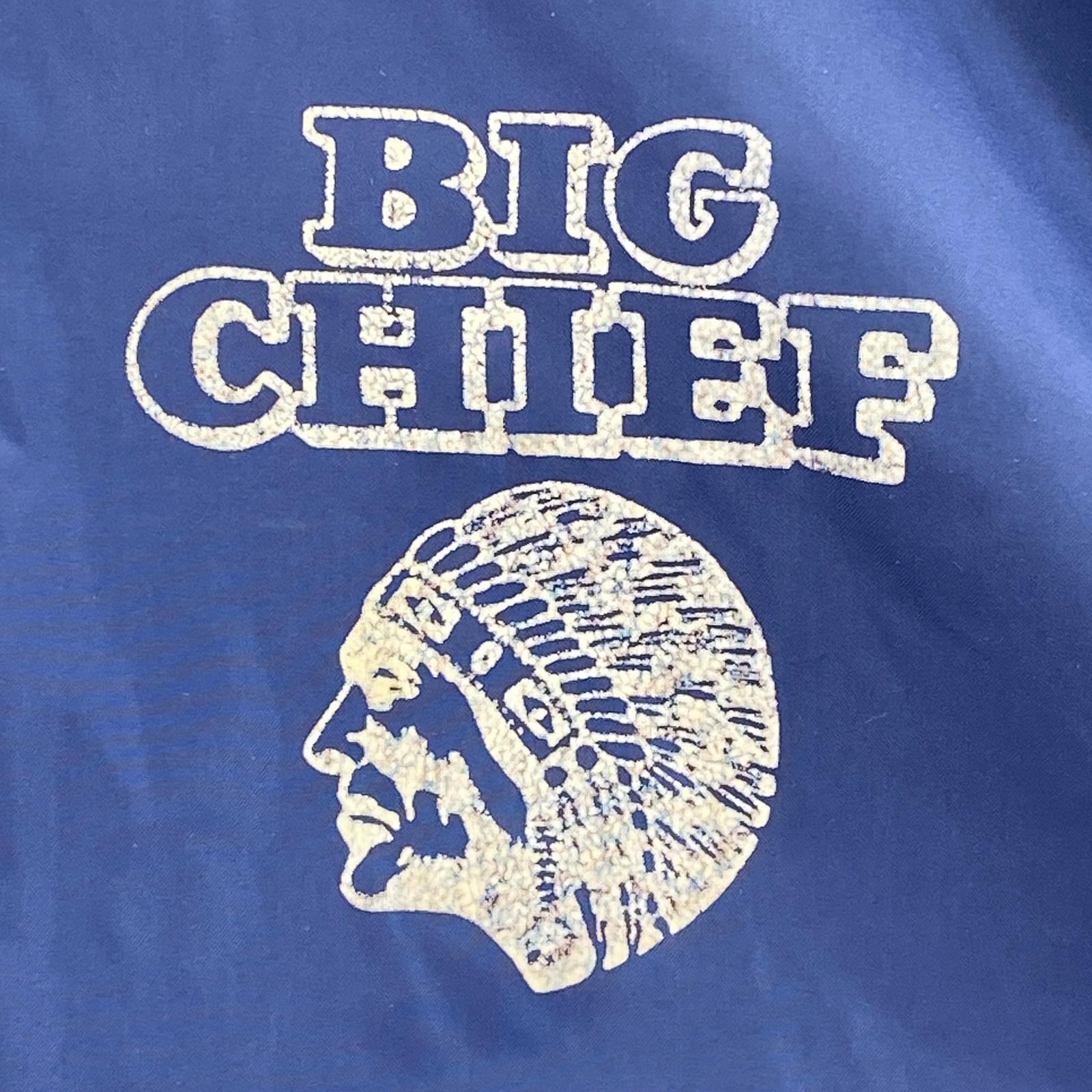 ジャケット BIG CHIEF コーチジャケット ネイビー M ネイビー