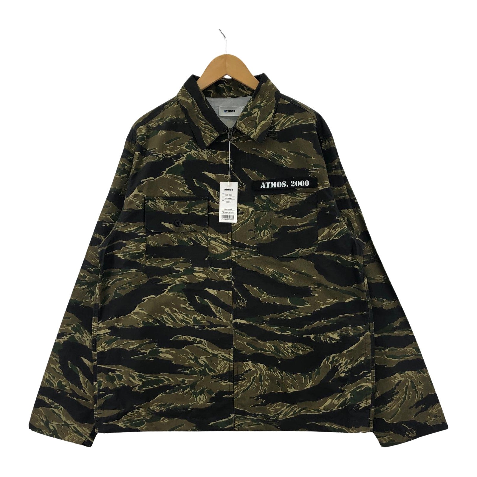 ブルゾン atmos 23S Zipper Field Shirt Jacket L L