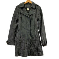 ジャケット h bis　Sheep Leather Coat 40 BLK 40 ブラック