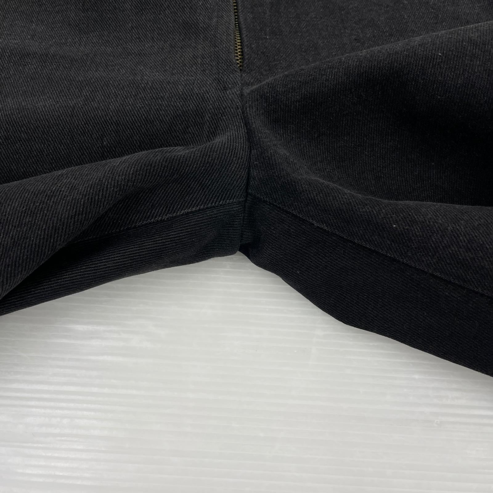 デニムパンツ Levi's カットオフ リメイク デニムパンツ グレー ブラック