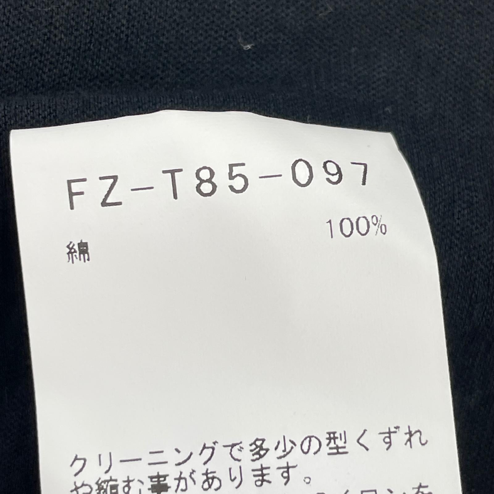 半袖Ｔシャツ yohji yamamoto ヨウジヤマモト -2　FZ-T85-097 2 ブラック