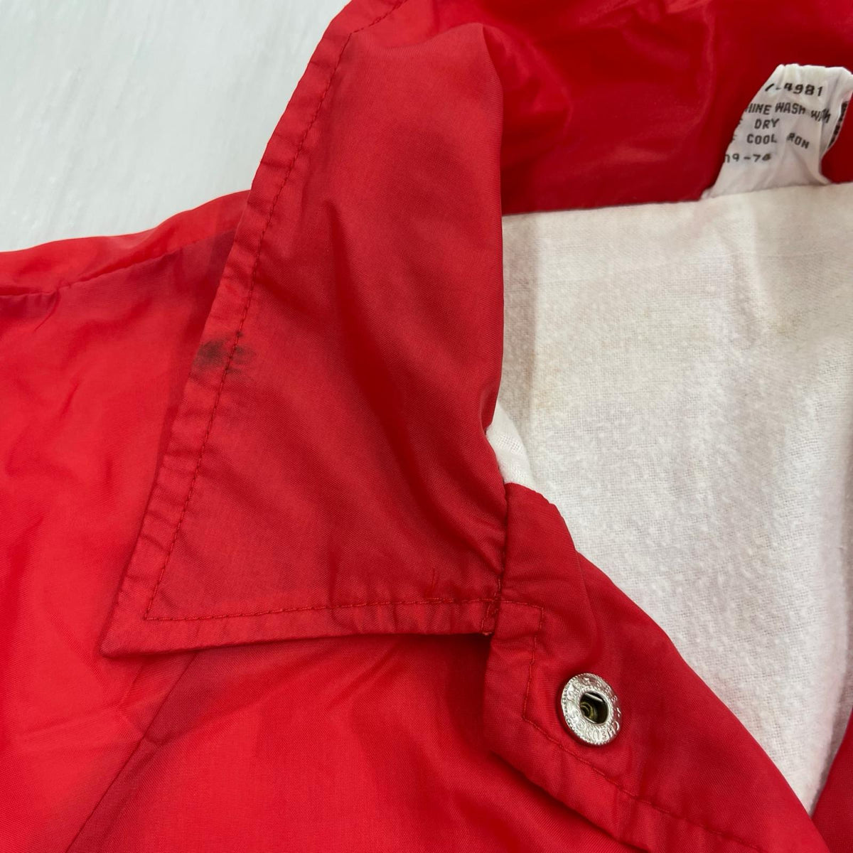 ブルゾン SEARS 80s~ ｺｰﾁｼﾞｬｹｯﾄ RED L レッド
