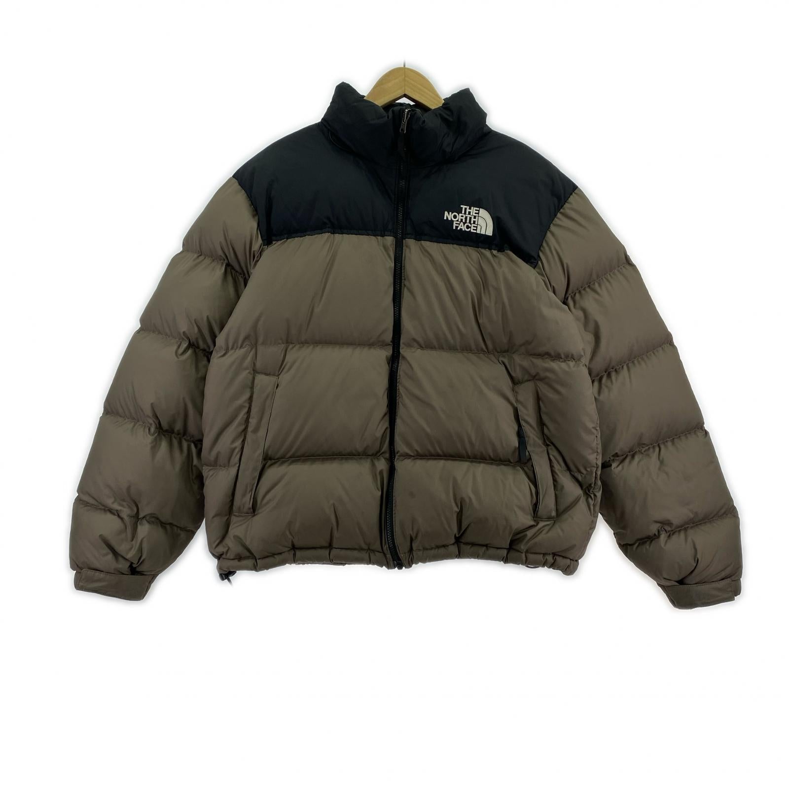 ダウンジャケット ヌプシジャケット 茶黒 (XL) ブラウン