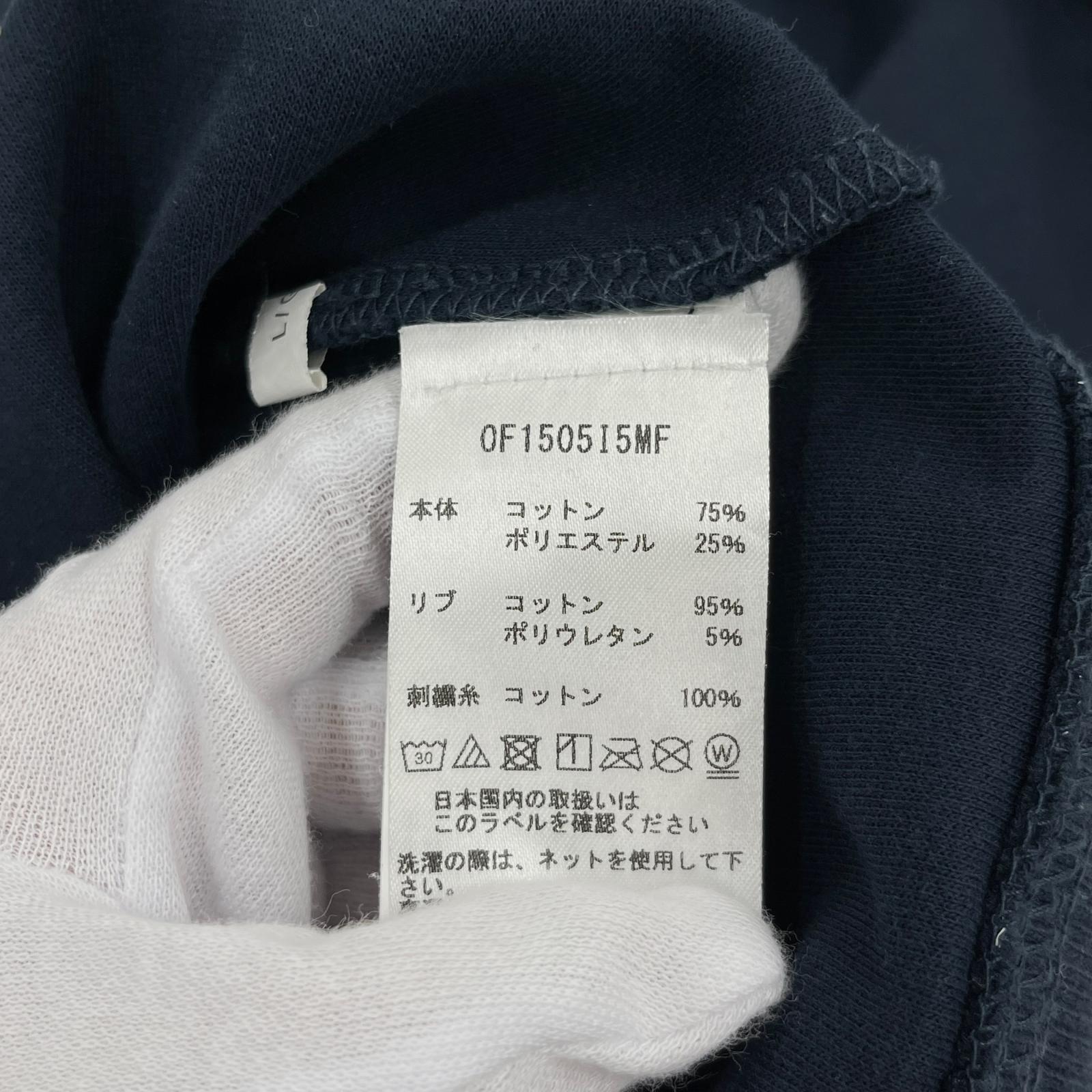 スウェット KORS ワッペン L ブラック