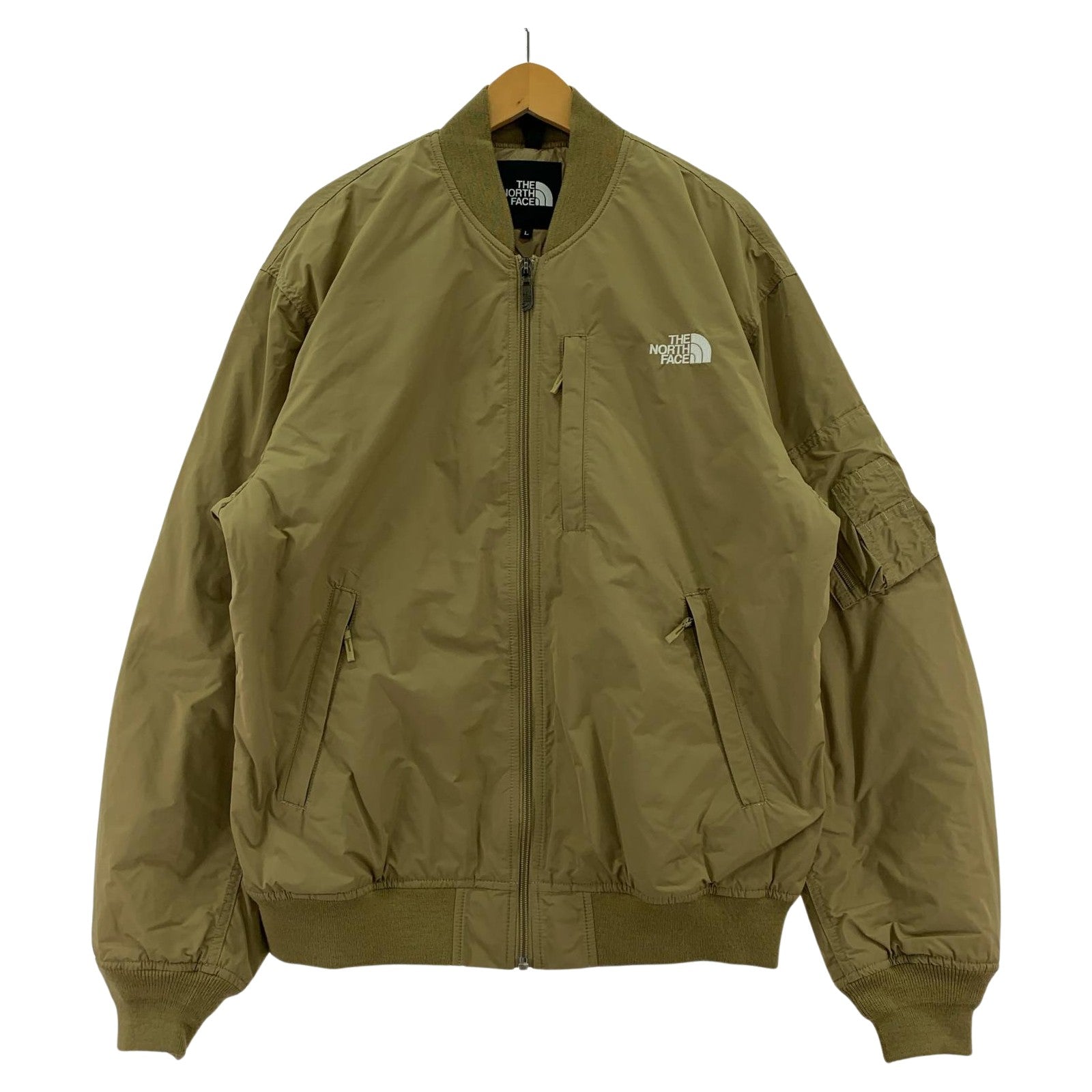 ダウンジャケット インサレーションボンバージャケット NY82552 (L) L ブラウン