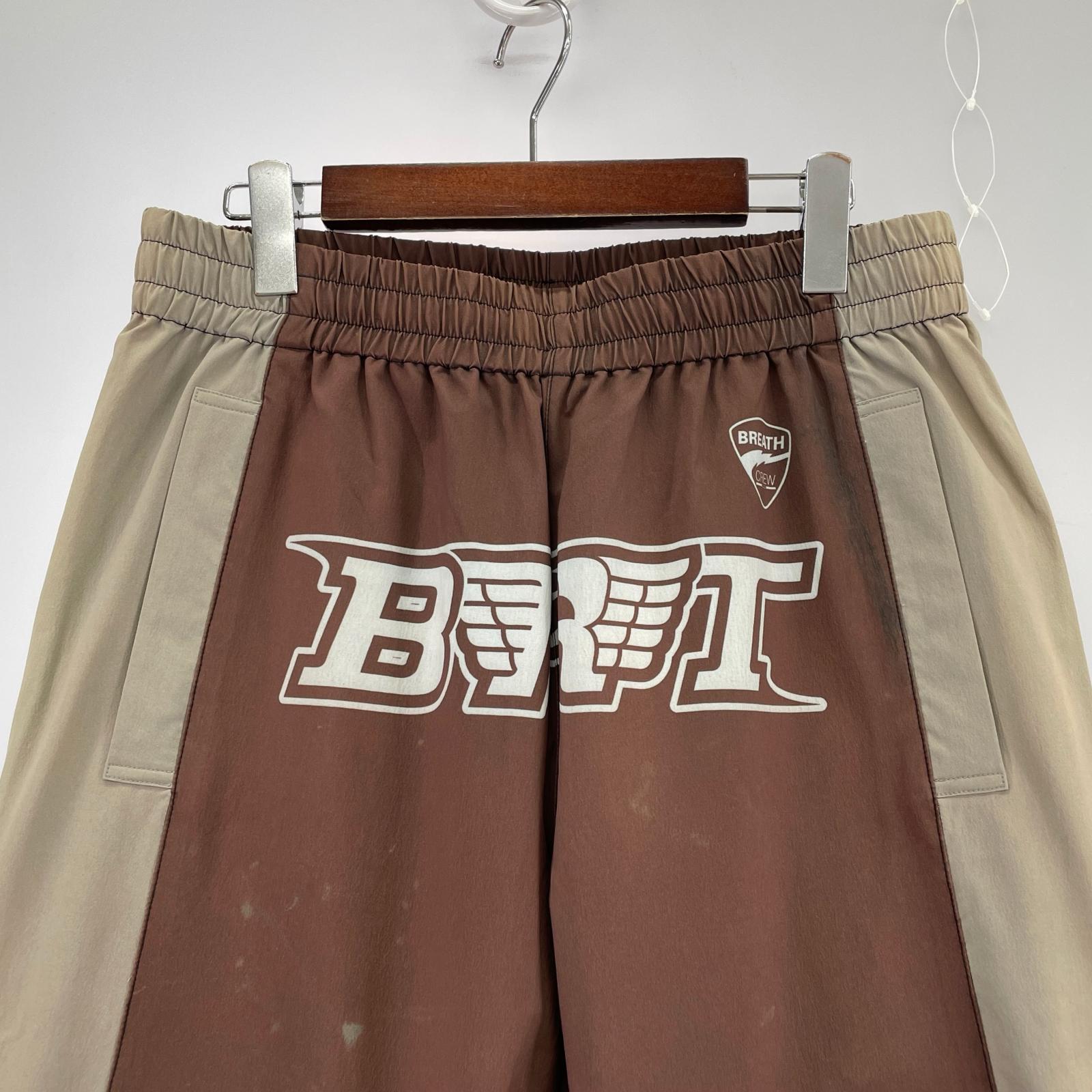 パンツ BREATH 23ss ゲームナイロンパンツ L ブラウン L ブラウン