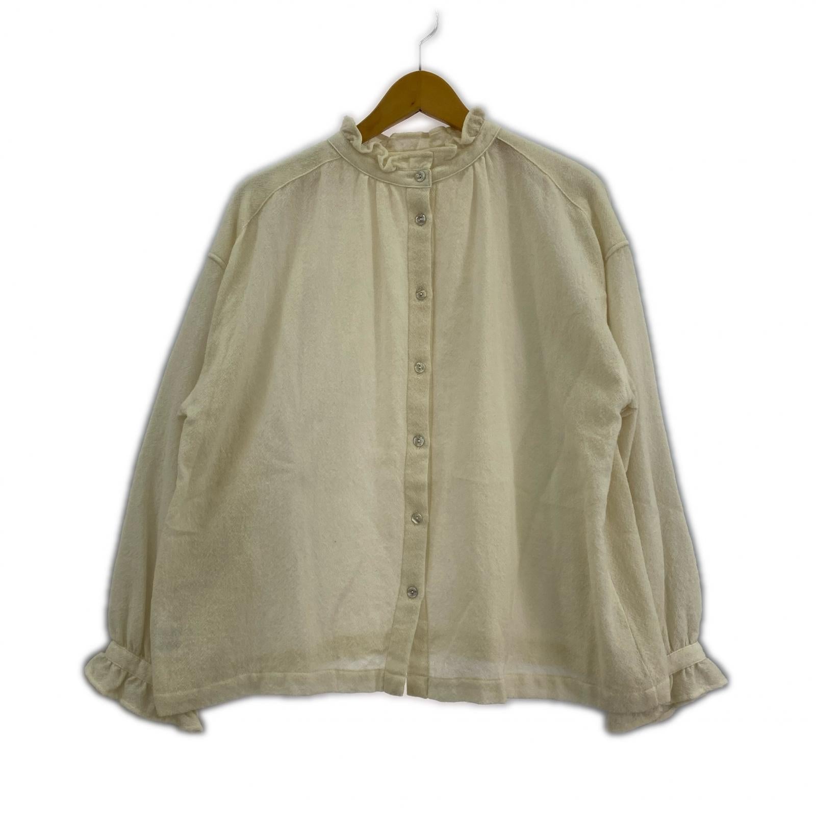 長袖シャツ YARRA ウールガーゼシャツ sizeFREE フリー