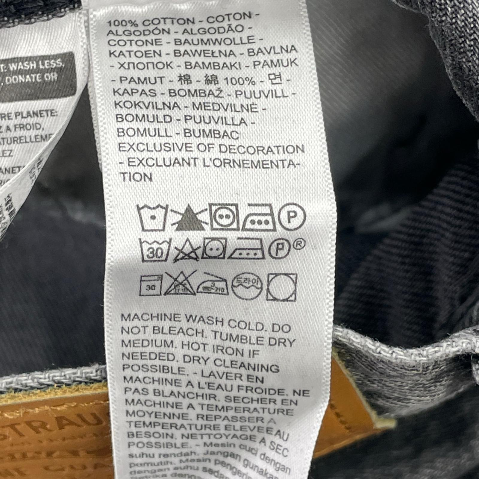 デニムパンツ リーバイス 567 リラックスフレア BK ブラック