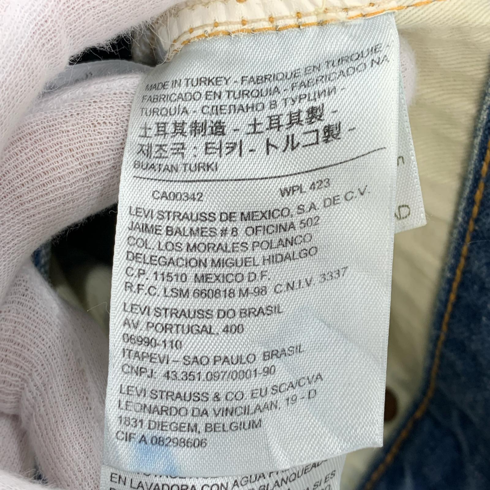 デニムパンツ 501xx　トルコ製 26 ブルー